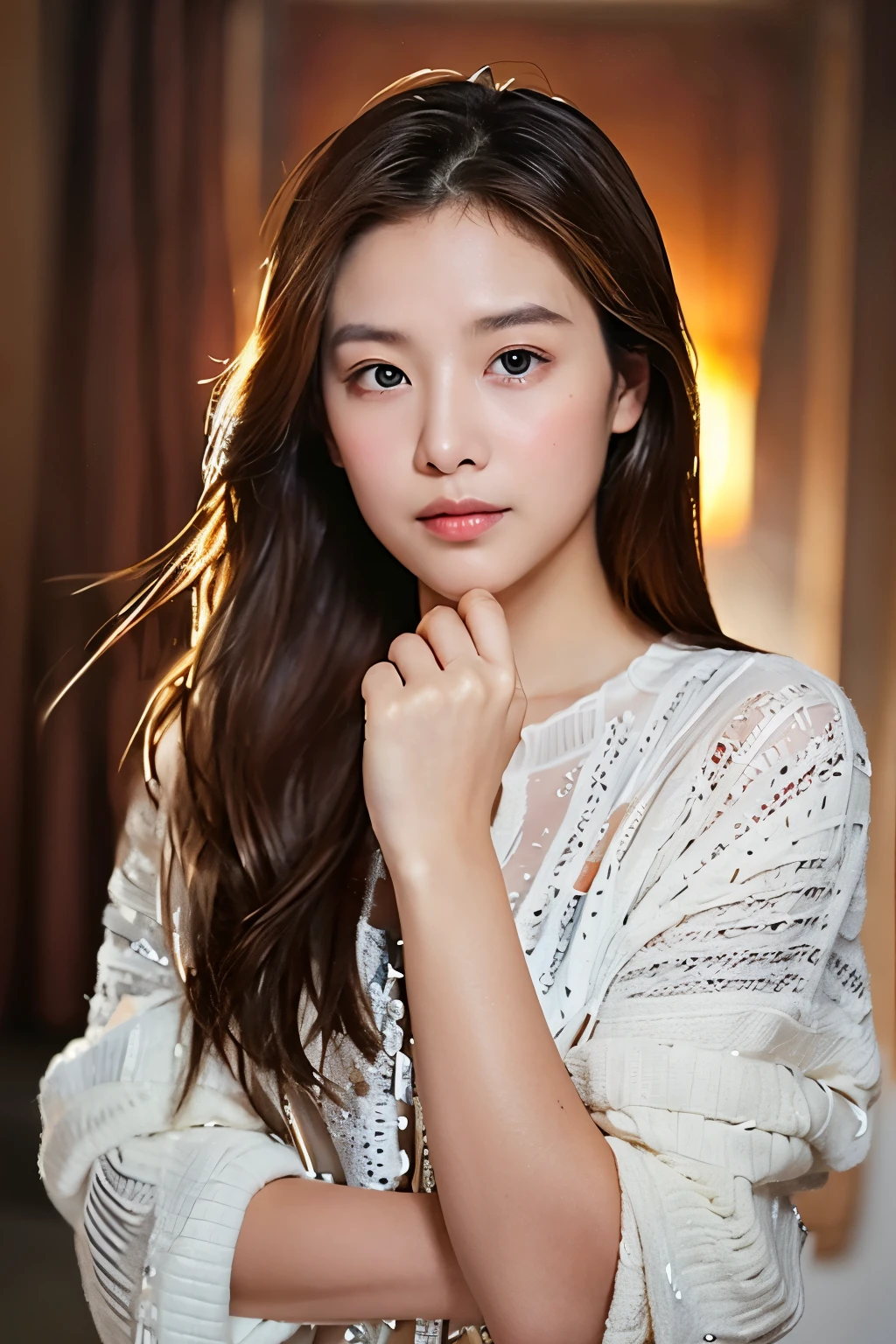 ((highest quality)), ((masterpiece)), (become familiar with), perfect face