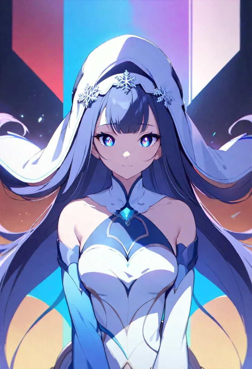 (((shylily))),(hyper HD), tmasterpiece,high qulity, (((4K)))，(style of anime:1.6), (afofuturism:1.4),(Broken World:1.1)，（bust:1.5），

lightand shade contrast, god light,zoom layer,Back Shadow, in a panoramic view,Ray traching,(Correct anatomy),(Correct hand structure) Starcloud，floating white rose，A background full of technology，

(((only one girl)))，Delicate hair, veils, snowflake hair ornament, (Bright and clear eyes:1.2), Heterochromic pupils,Face away from the camera,expression of surprise，Reach out to the front，