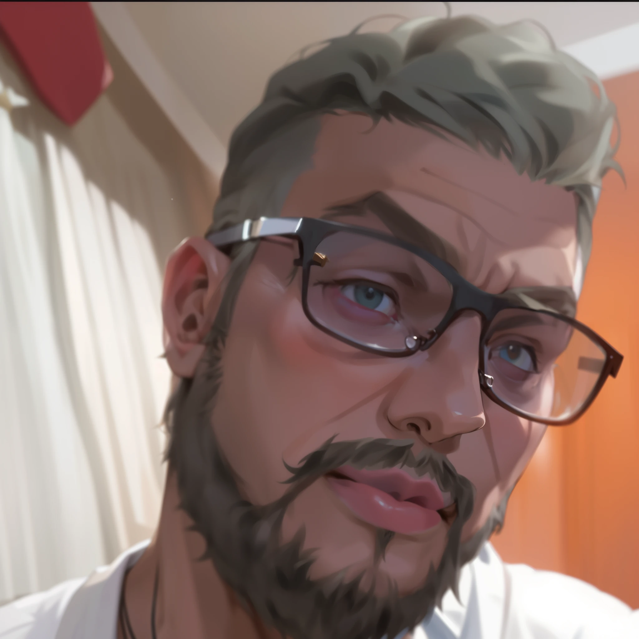 There's a man with glasses and a beard wearing headphones, André Rios, vitor maristane, Jose Moncada, para ser devolvido, José Miguel remains French, foto de perfil, necro borja, ronaldo luis nazario de lima, borja, Christian Orrillo, salustiano garcia cruz, perez fabian, 2 Homem de 4 anos