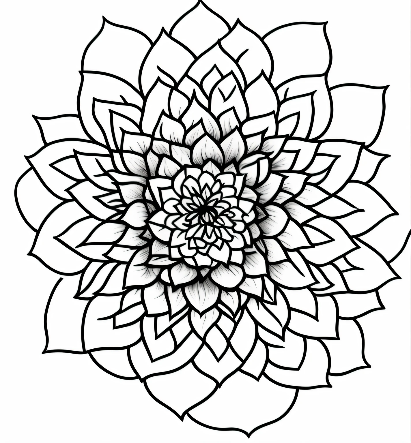 Camellia mandala 