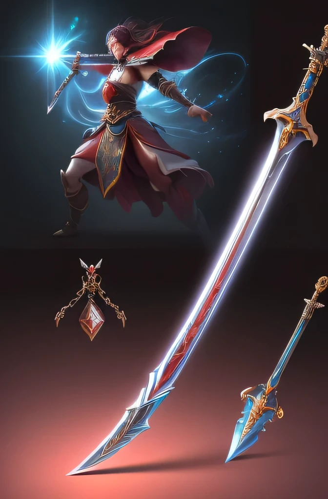 (best quality,4k,8k,highres,masterpiece:1.2),ultra-detailed,(realistic,photorealistic,photo-realistic:1.37),dark red close-up of a sword,(no characters),(dark red, shiny sword and blade),(fantasy sword),(holographic blade!),(magical sword),(beautifully crafted sword),(fantasy blade),(warrior's warblade),(ghostly sword style),(fantasy sword of warrior),(ray-traced blade),(shiny sword),(greatsword),(enchanted sword),(fantasy weapon),(sword design),(armored sword blade)