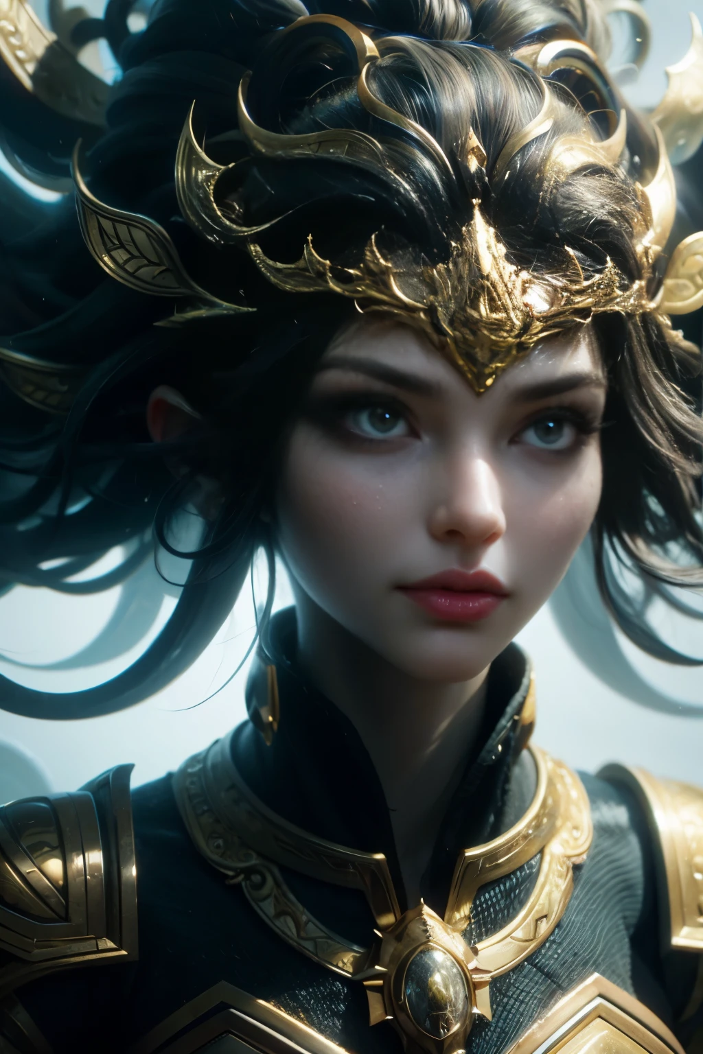 (high quality), (masterpiece), (detailed), 8K, Hyper-realistic portrayal of a futuristic (1girl1.2), Japanese character. Meticulous details bring the character to life in this visually stunning composition, showcasing the seamless blend of tradition and innovation. Trending on Artstation.