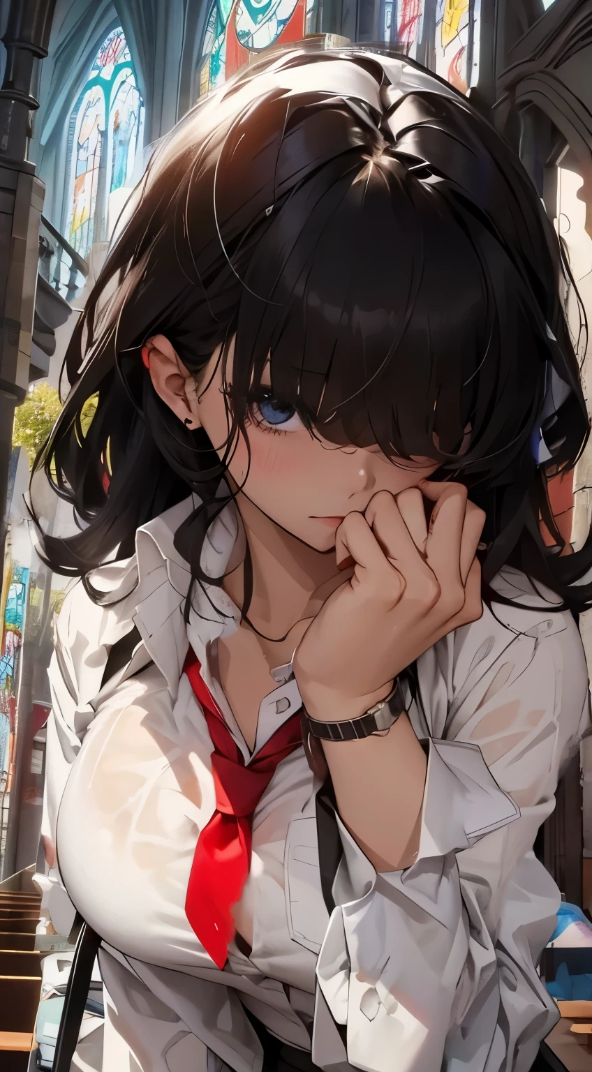white formal shirt