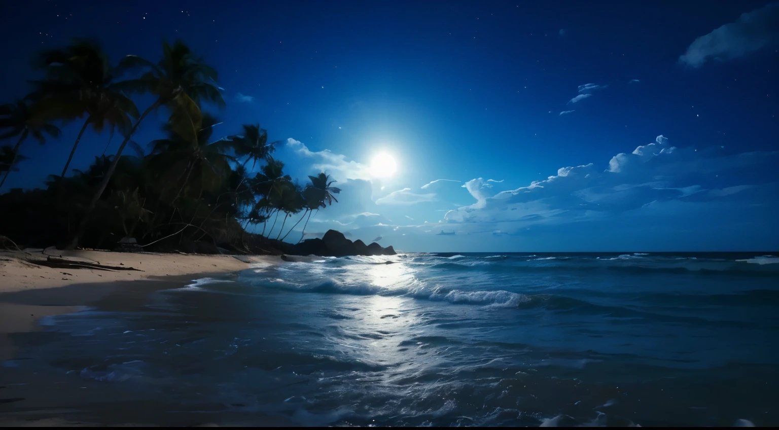 (Melhor qualidade)), ((obra de arte)), (detalhado),praia deserta a noite  uma cama  vermelha  rodeada de velas brancas  , uma faixa com o texto Claudete quero devorar sexualmente 