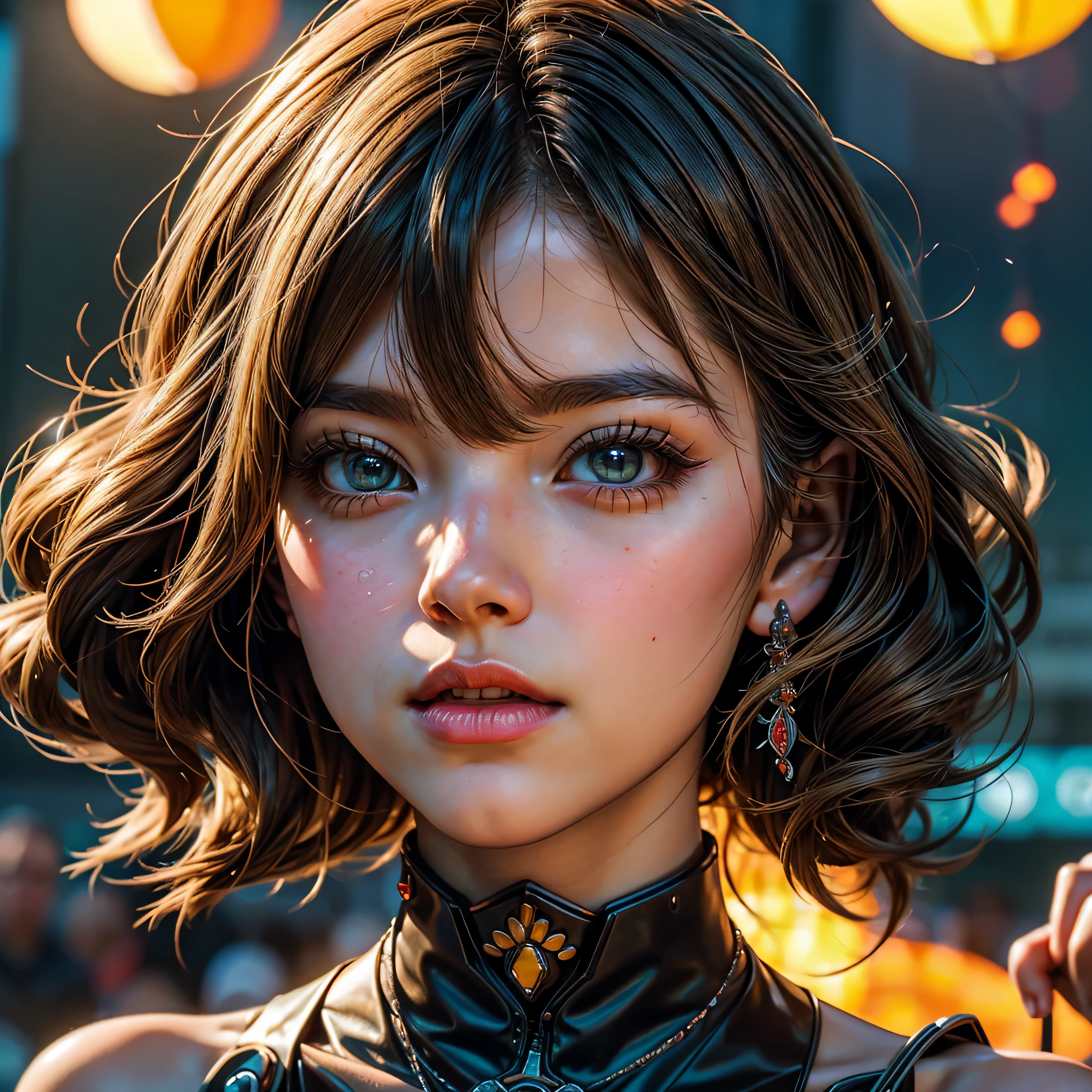 anime girl with colorful hair and a colorful dress, rossdraws pastel vibrant, rossdraws cartoon vibrant, anime style 32 k, beautiful anime portrait, artgerm colorful!!!, ! dream artgerm, beautiful anime girl, anime styled digital art, anime art wallpaper 32k, anime art wallpaper 32 k, digital anime art, extremely detailed artgerm, epic Diva stadium post-retro_play_zone , a stage with several machines, Filip Hodas, unrealengine5 render, a 3D render, neogeo Luminous Object Reflection,((top Best quality)), ((A Masterpiece)), ((ultra realisti)),full body portrait, celestial bodies, The god, a goddess, Light particles, Halo, looks at the viewerm eyes, Bare Shoulders, Chest tube parietal, Poker face,(bioluminescense:0.9 girls 5)Ocean, bioluminescense, full of energy, colorful,,,,, colour, (bioluminescence, bioluminescence),(Beautiful composition), Cinematic Lights, Wheels within wheels, (symmetric:0.5 girls), Whimsical,saturate, varied multi etc. --v6 --s1000 --c20 --q5 --chaos100