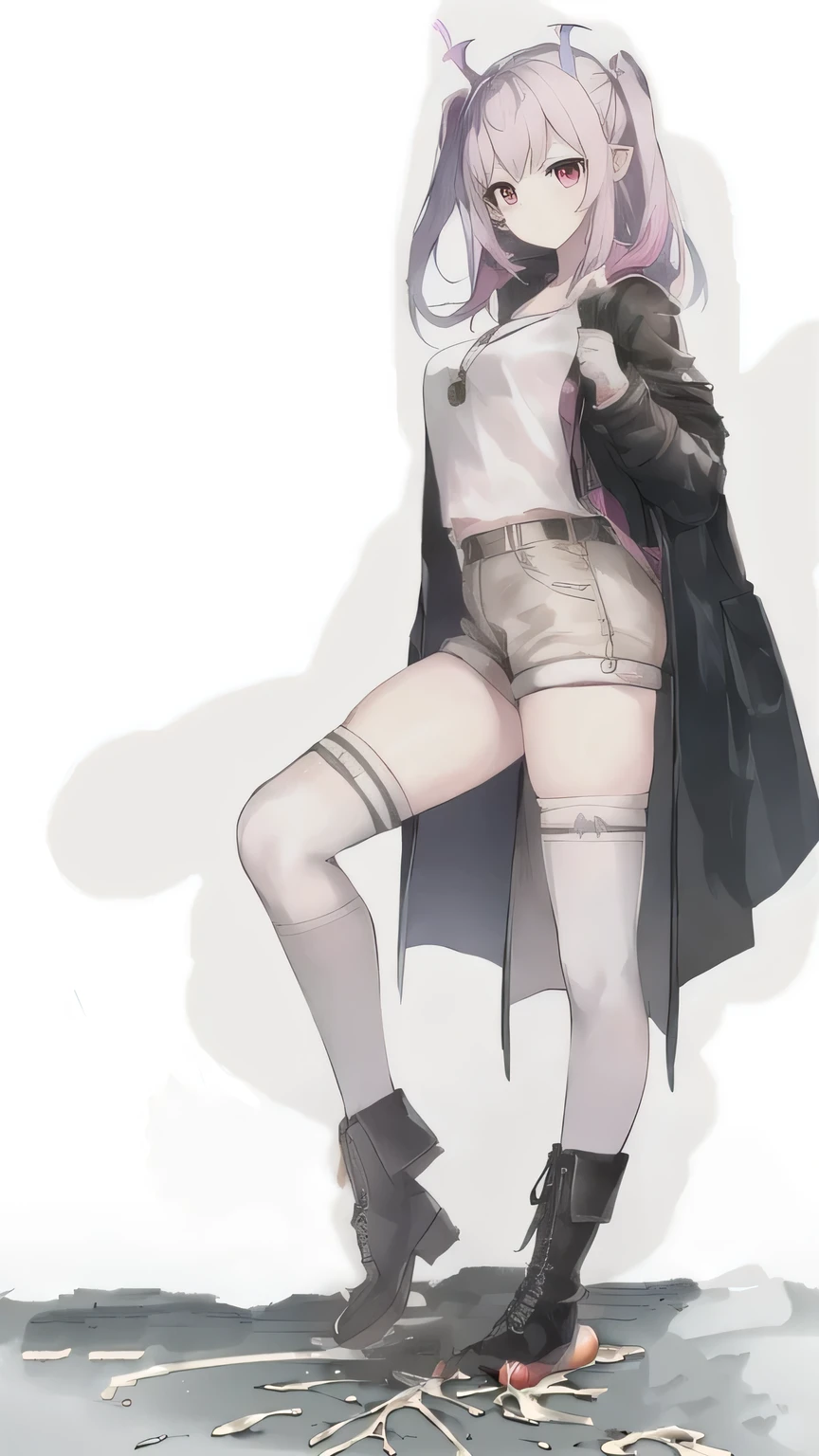HD quality, fix her fist, no divide fingers, gasp her fist, fix her boot, she is stepping a worm under her boot, the worm r spread some white liquid,