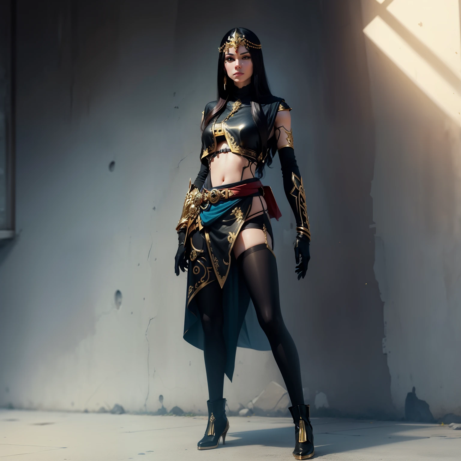 a man is  holding a spear in a dark background, official splash art, character splash art, from mobile Legend, irelia, full body xianxia, from ncsoft, irelia from mobile Legend Bang Bang, ig model | artgerm, ne zha from smite, mmo, by Ignacio Zuloaga