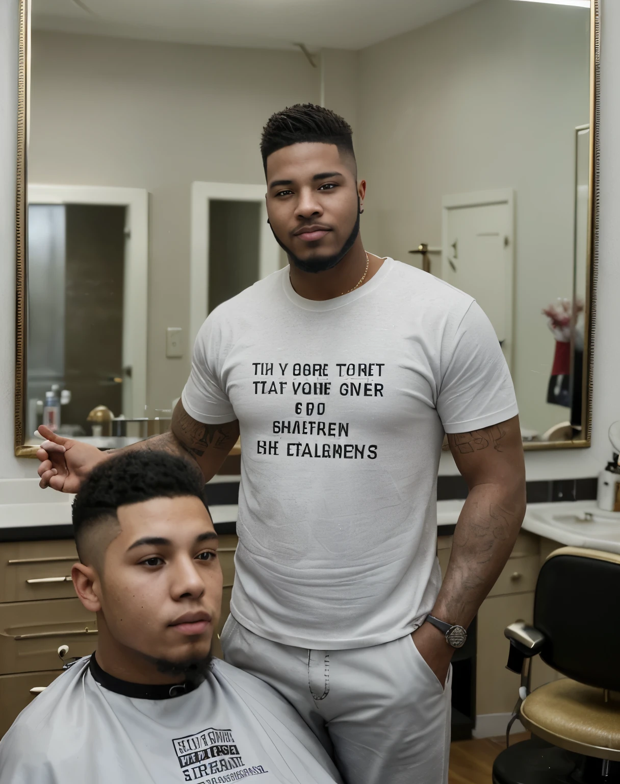 "In the bustling city, there was a young boy named with a burning dream own his own barbershop empire. With unwavering determination, he faced every challenge head-on and at just 25, he opened first shop. Alex poured his heart and soul into perfecting his craft, and by the time he turned 30, his hard work paid off. Today, he proudly stands as the owner of 50 thriving barbershops across the country. Alex's inspiring journey is a testament to the power of passion, perseverance, and dedication. Let his story be a beacon of hope and motivation for you to chase your dreams fearlessly. Believe in yourself, overcome obstacles, and watch as your dreams blossom into a magnificent reality. Start your journey today and write your own success story."