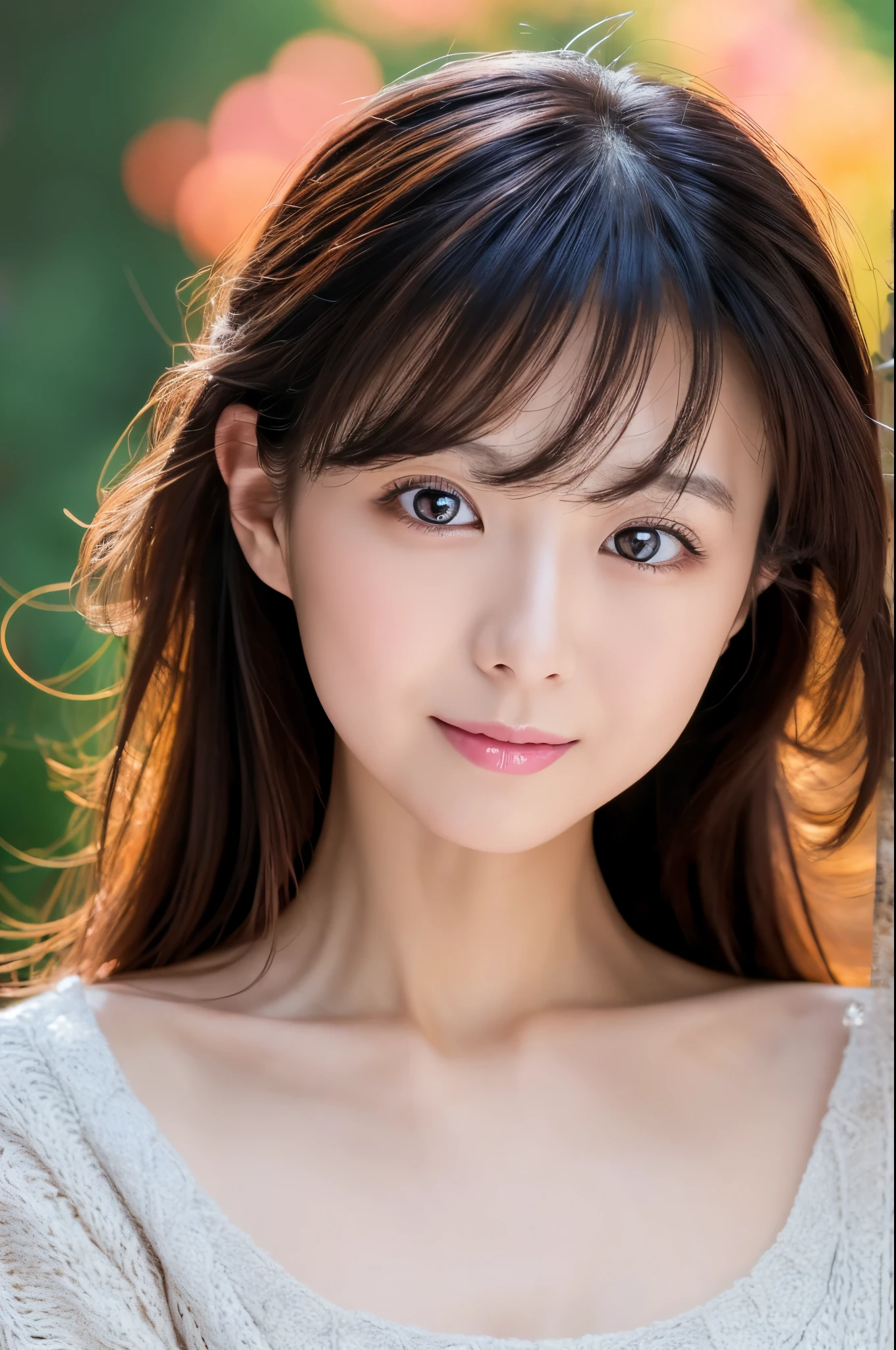 High quality, High resolution, 8K, masterpiece, Skinny Japanese lady, 30 years old, cute face, beautiful face, detailed face, beautiful eyes, detailed eyes, small breasts, very thin waist