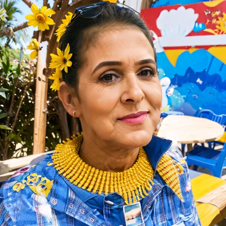 (8k, CRU, profissional, Melhor qualidade, obra de arte: 1.2), (realista, photorealista: 1.37), ultra-detalhado, (retrato grande angular de 25 mm), (pele mais detalhada: 1.2), rosto muito detalhado , woman , solo