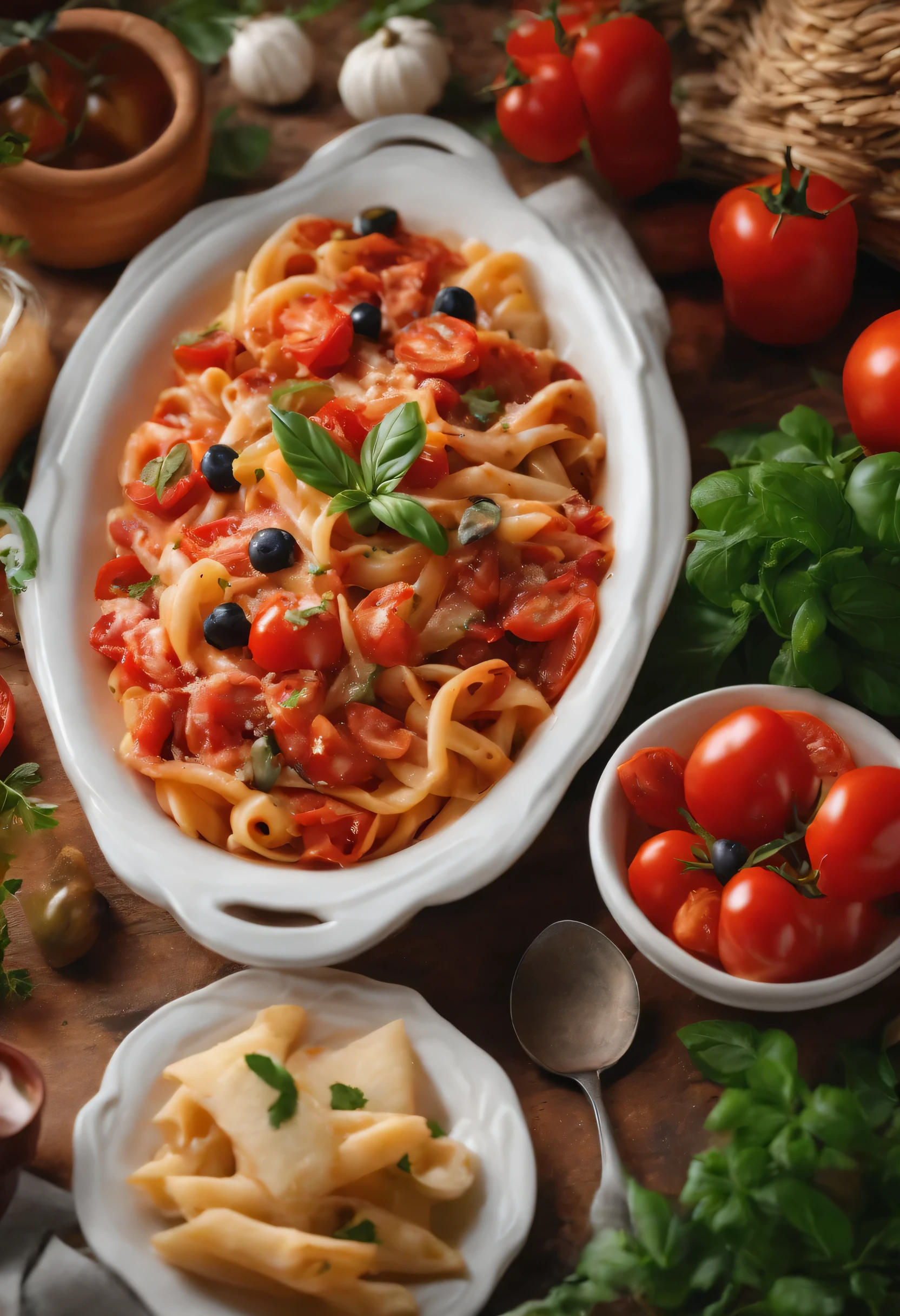 Italian food in HD 8K