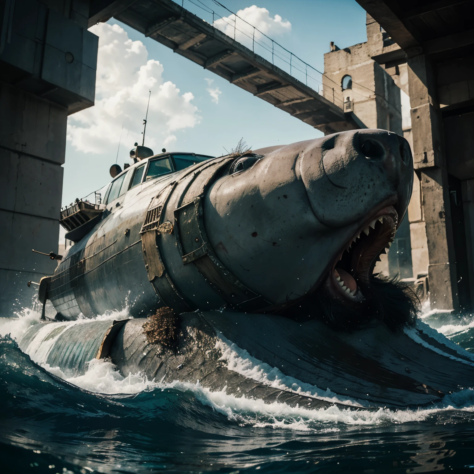 The prophet Jonah was swallowed by a fish