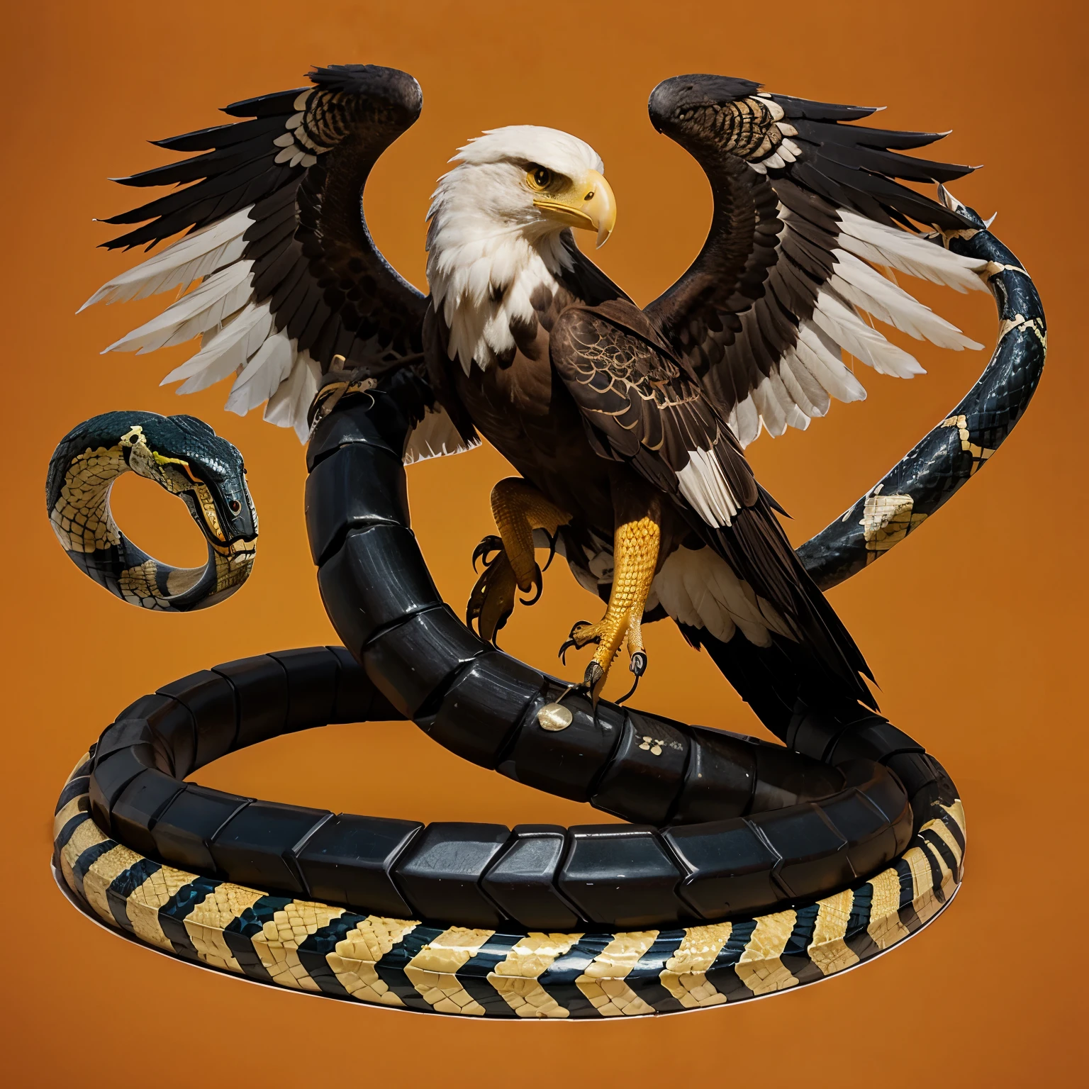 fusion of Scorpio with eagle and snake