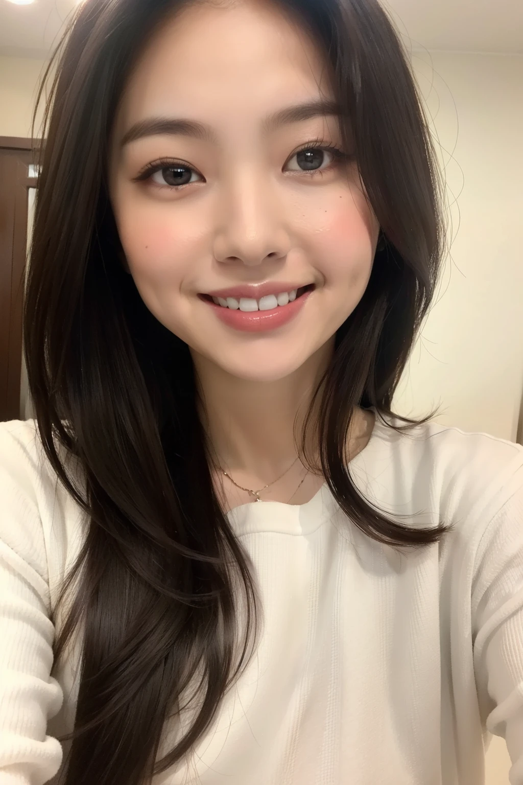 one beautiful girl, Best Quality, Charming smile