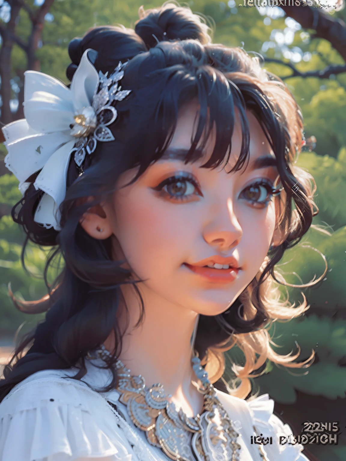 a close up of a woman in a dress posing for a picture, a portrait by Radi Nedelchev, shutterstock, art nouveau, in the glamour style, glamor hairstyle, dressed like in the 1940s, very beautiful style, very beautiful young woman, retro and ethereal, wearing an elegant outfit, elegant fashion model, young woman in a dress
