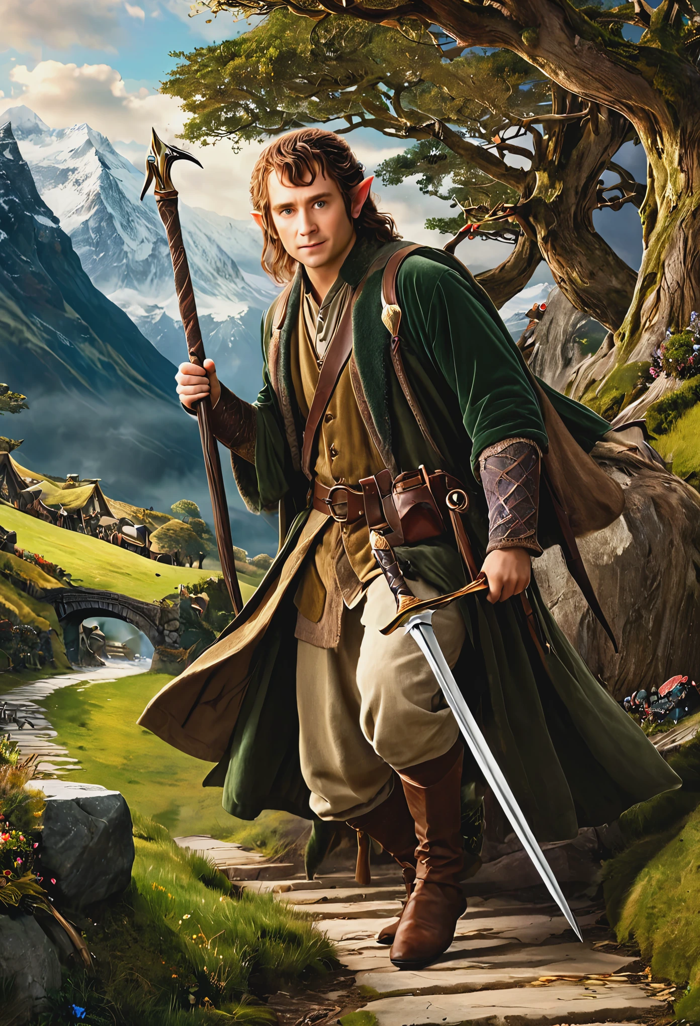 read the hobbit prince, Battle of 5 armies