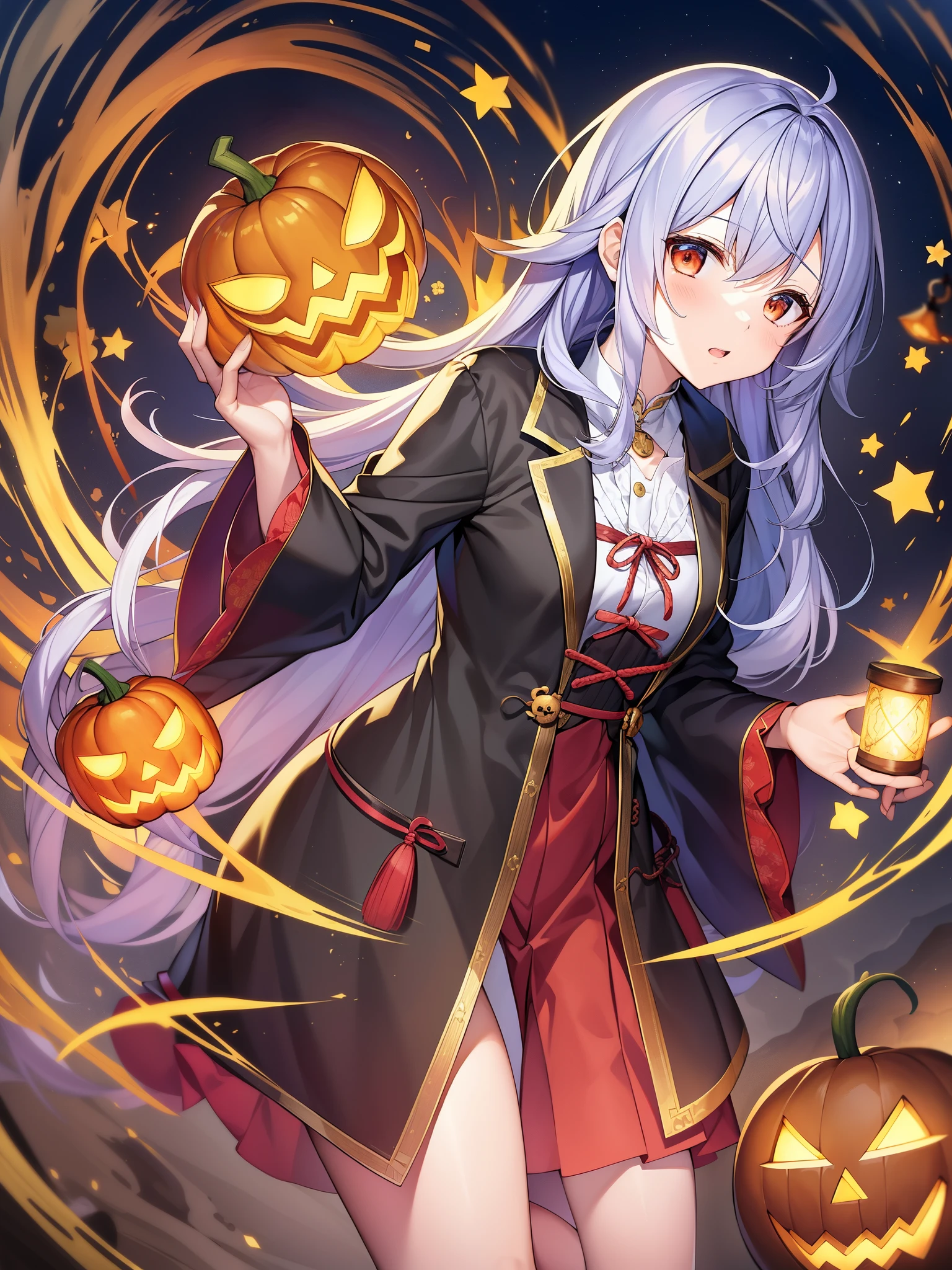 Pumpkin ghost、Pumpkin monster、Pumpkin head、Will o&#39; the Wisp、jack o lanternは、lights、A will-o&#39;-the-wisp-like presence。「man with lantern」is the origin。In addition to the appearance of a fireball、Lightる衣装を身にまとうカボチャ頭の男の姿で現れることもある。生前に堕落した人生を送ったまま死んだ者の魂がafter deathの世界への立ち入りを拒否され、Use the coal you received from the devil as a kindling、萎びて転がっていたturnip（Rutabaga）hollow out、It is said that he is seen wandering around holding a lantern containing it in one hand.（Will o&#39; the Wisp）。A cunning player deceives the devil、He made a deal with her that she wouldn&#39;t go to hell when she died.、after death、He was denied entry to heaven because of his bad behavior during his life.、Due to a contract with the devil, he cannot go to hell.、turnip（Rutabaga）It is said that he is possessed by a spirit and wanders the world in search of a place to settle down.。It is said that they sometimes guide travelers so they don&#39;t get lost.。Not an orange pumpkin、白いturnipを使うものであるが、It is thought that it was originally a replica of the white skull of a deceased person.。Furthermore, originally、It is thought that the white skull of a real deceased person was used.。Even now in Central and South America、故人の頭蓋骨内に蝋燭を灯して頭蓋骨がLightり輝くことで、the soul of the deceased in the skull=spiritが宿り（Light=spirit=life）、treated as if the deceased had come back to life、There is a tradition of celebrating with the family around a skull.。A custom with the same meaning、jack o lanternの起源だと推測される。祖spiritを祭ることで、祖spiritが子孫を悪spiritから守ってくれることを期待したものと考えられる。In Christianity, there are souls that have gone to heaven or hell.=spiritが家族の元に返ってくるという教義はなく、Also、Souls that can&#39;t go to heaven or hell=spiritでは故人にも家族にも不名誉だということで、lamps、turnipのランタンは、It was transformed into a pumpkin lantern, which was mostly produced in America by the Irish immigrants.、スコットランドでは現在もturnip（Rutabaga）Using。other than this、Pumpkin candlesticks are made on Halloween, October 31st every year.「jack o lantern」called、善spiritを引き寄せ、悪spiritたちを遠ざける効果があるといわれている。