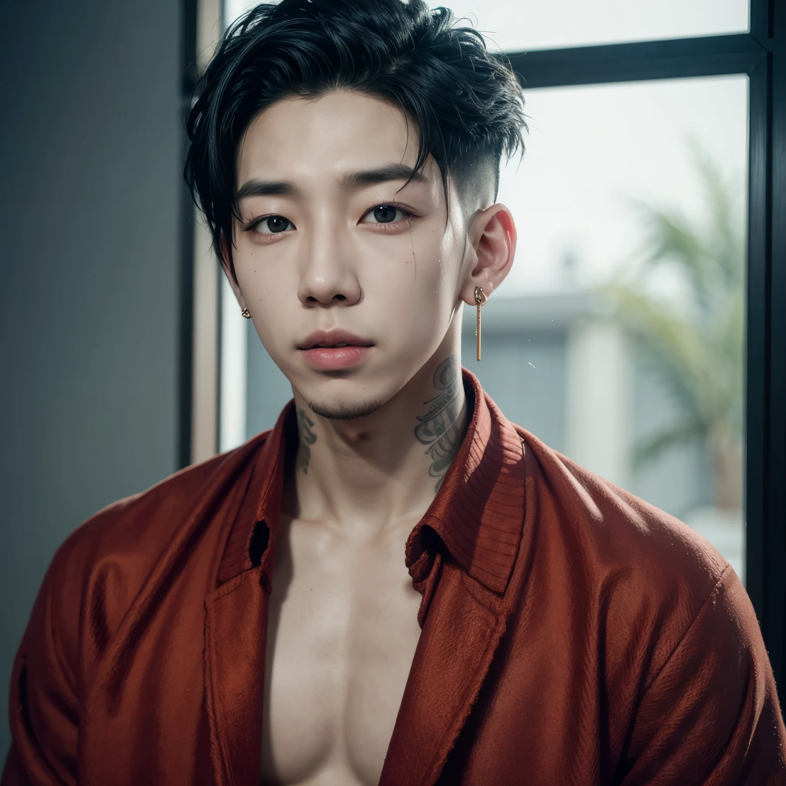 I want a photo of Jay park in 4k quality with blouse