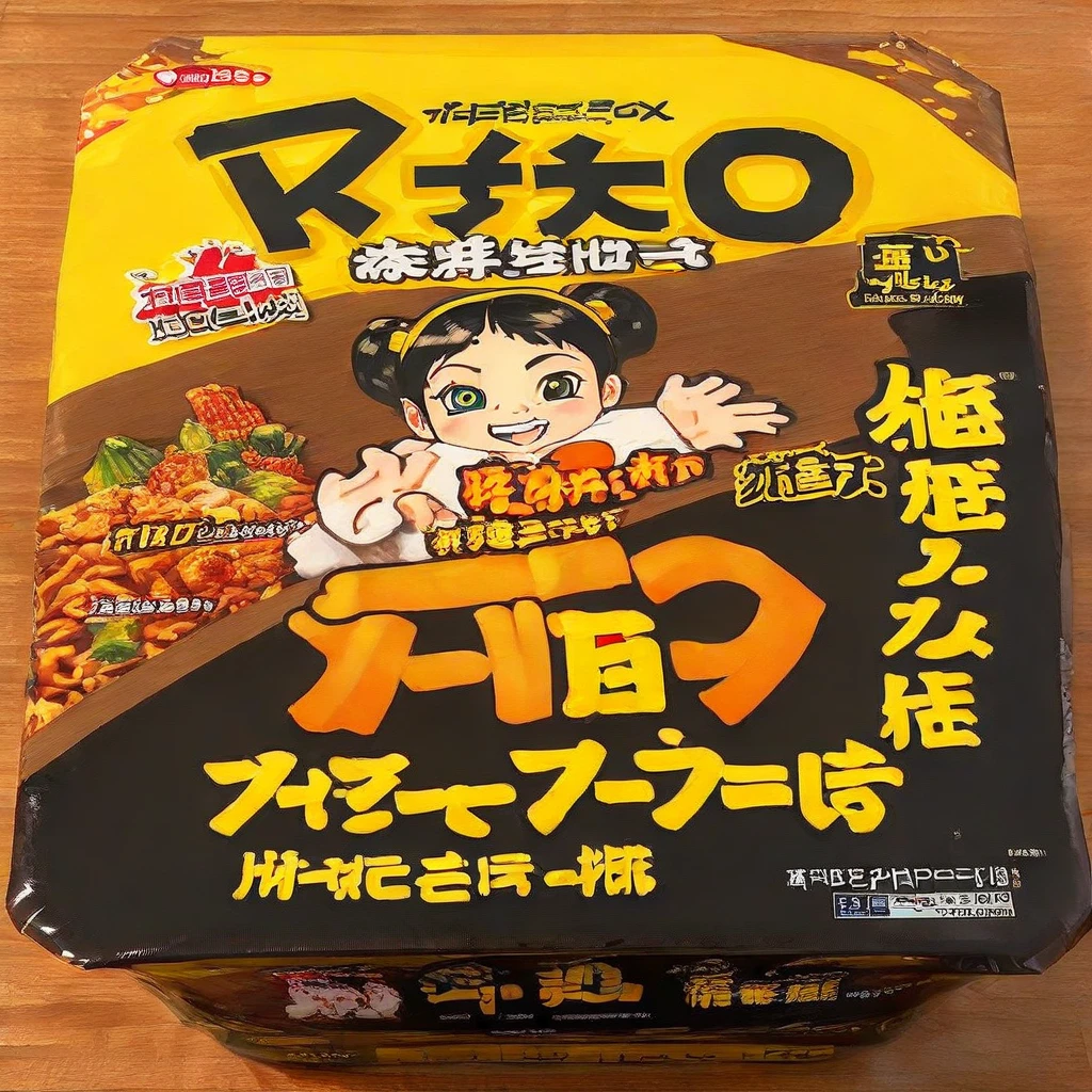 A photorealistic image of a box with a high-quality illustration of an anime girl printed on the top. The box should be well-crafted, perhaps made of cardboard or wood, and the anime girl should be vividly colored and detailed. She could be in a dynamic pose or simply smiling, but the artwork should be captivating and well-integrated into the box design. The perspective should be such that both the box and the anime girl illustration are clearly visible. The lighting should highlight the box and the illustration, making them the focal points of the image, 