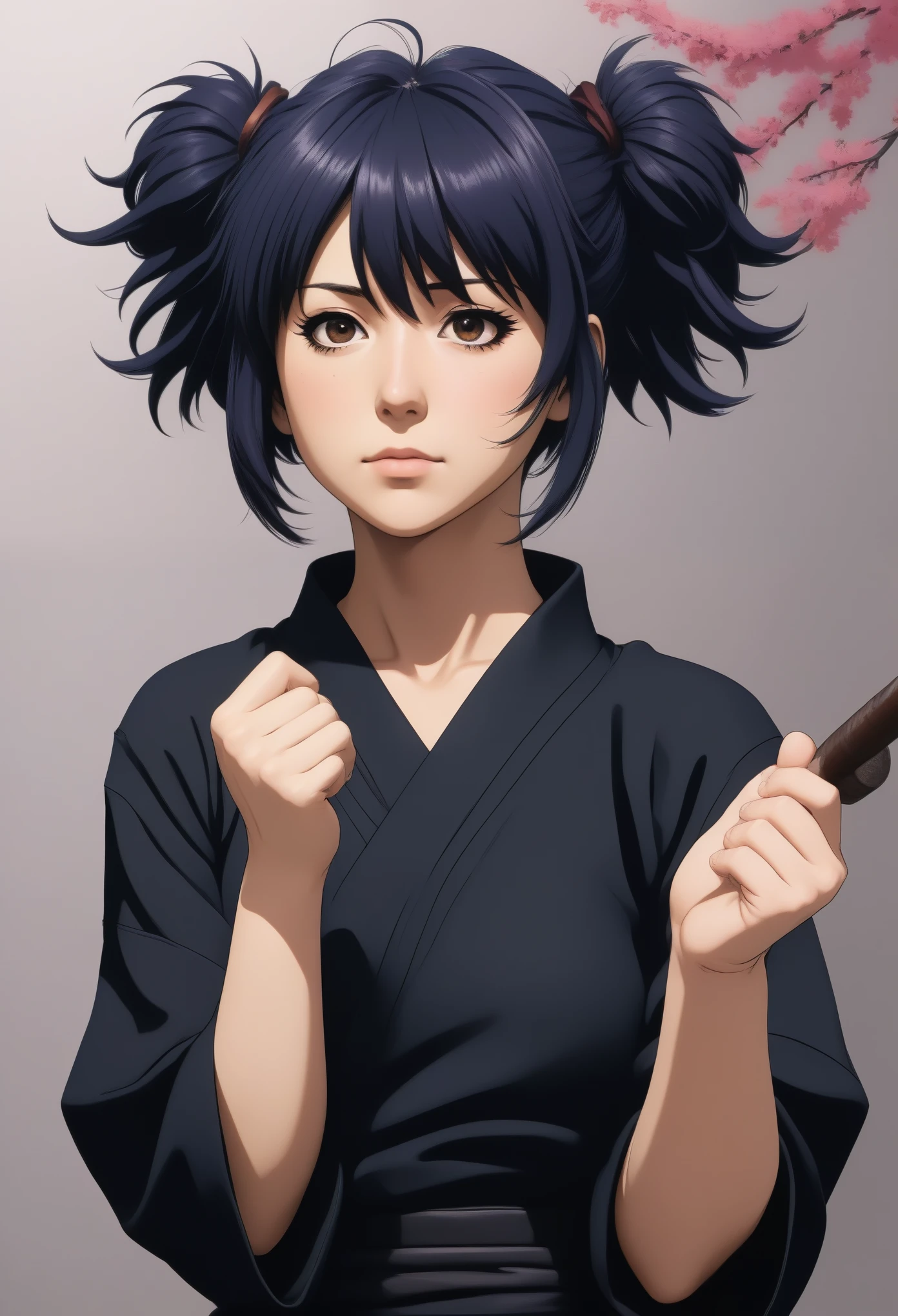 Megumi de Jujutsu Kaisen estilo Horikoshi