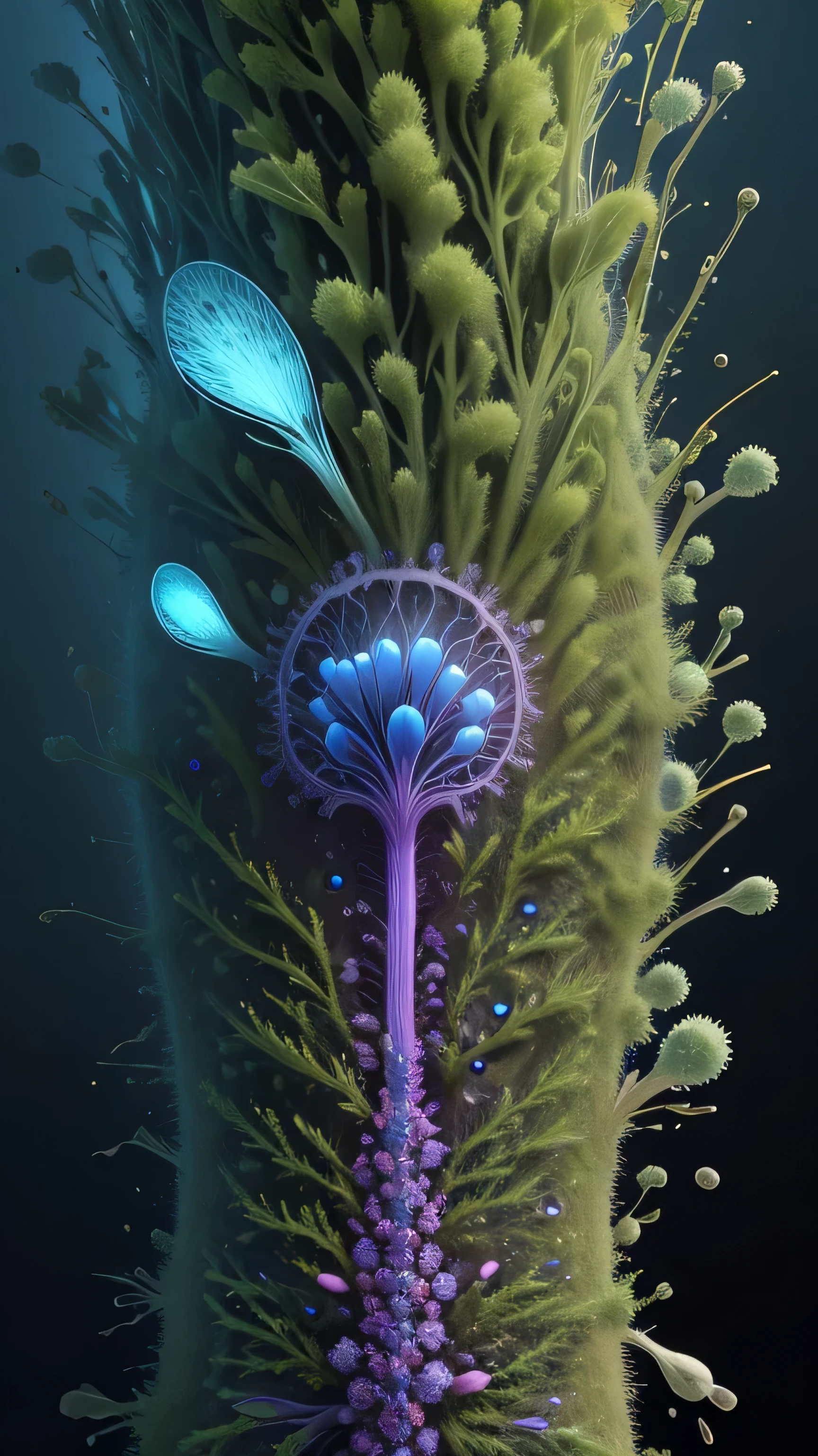 bacteria, fungi, protozoa, 8k, high quality