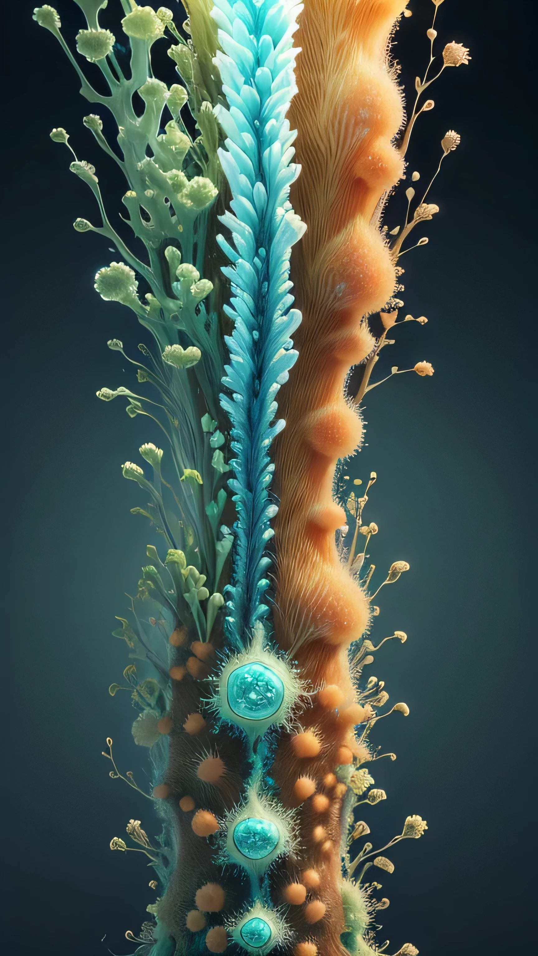 bacteria, fungi, protozoa, 8k, high quality
