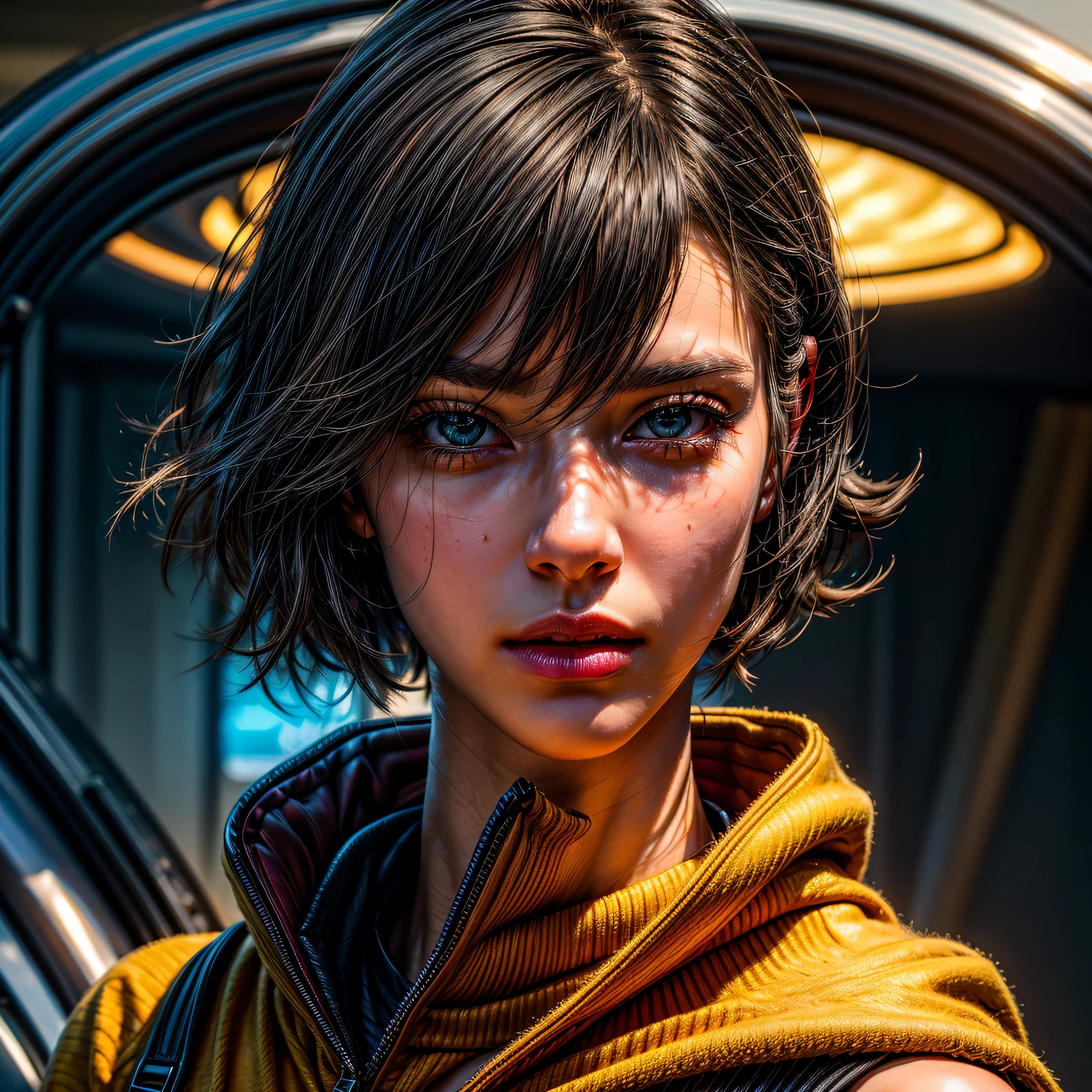 (masterpiece:1.3), (ultra professional photorealistic, RAW photo, max best quality: 1.4), (1girl), beautiful face, (ultra realistic face), (black hair, short hair:1.3), beautiful hairstyle, realistic eyes, epic beautiful detailed eyes, ( epic realistic skin), epic beautiful skin, (sweater), absurdres, attractive, ultra high res, ultra realistic, highly detailed, ulra sharp-focus, golden ratio, varied multi etc. --v6 --s1000 --c20 --q5 --chaos100