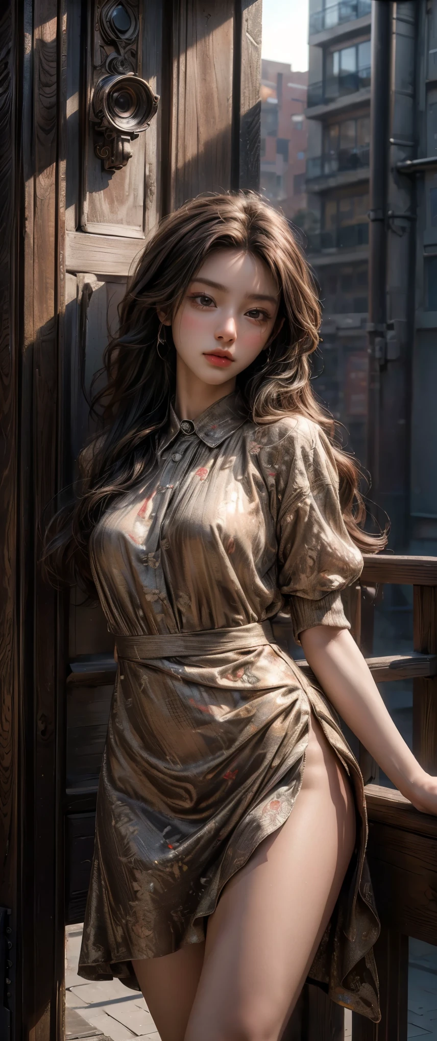 ((masterpiece, highest quality, best image quality, High resolution, realistic, Raw photo, 8K)), ultra wide angle,