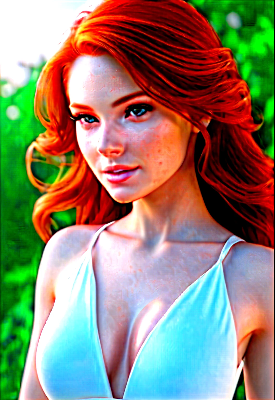 ((((photorealistic)))), photo of world's most beautiful and drop dead gorgeous redhead girl of all time, sexy pose, seductive facial expression, photorealistic, hyperrealism, ultra sharp, ultra focused, masterpiece, best quality, highres, UHD, depth of field, 4k, RTX, HDR, __hairstylepressions__, __camera_effects__, __camera_focus__, __lighting__   