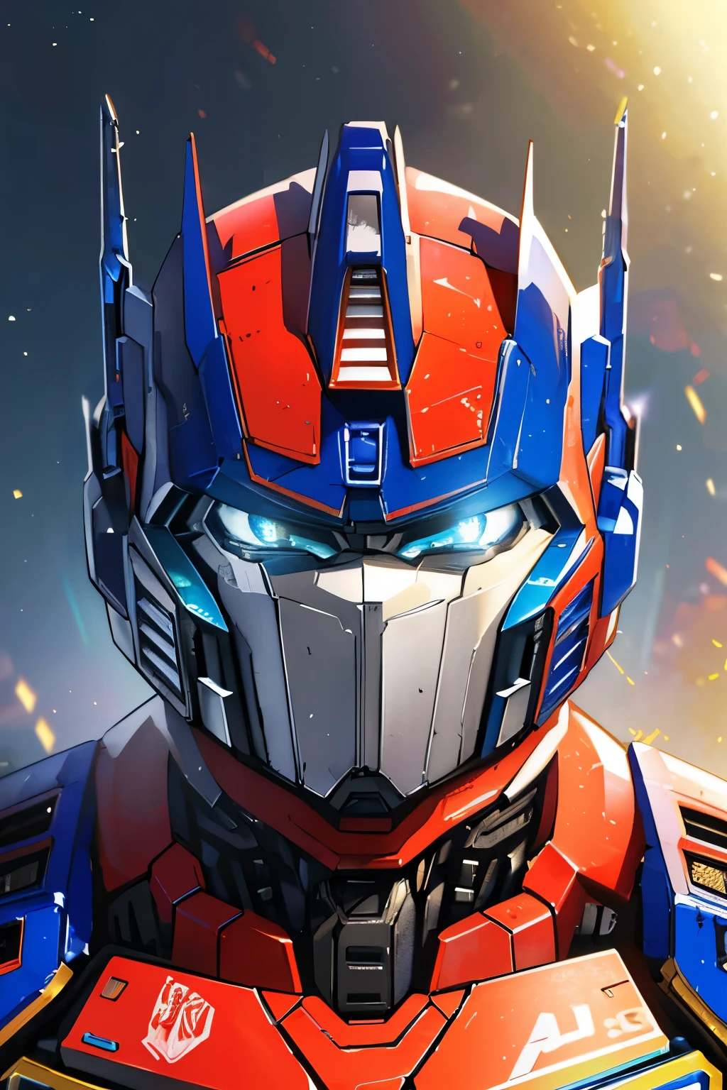 prompt: Optimus Prime, Rika KawaiR4, Transformers Earthspark, illustrations, (best quality,4k,8k,highres,masterpiece:1.2), ultra-detailed, (realistic,photorealistic,photo-realistic:1.37), HDR, UHD, studio lighting, extreme detail description, professional, vivid colors, portraits, futuristic, vibrant, dynamic lighting