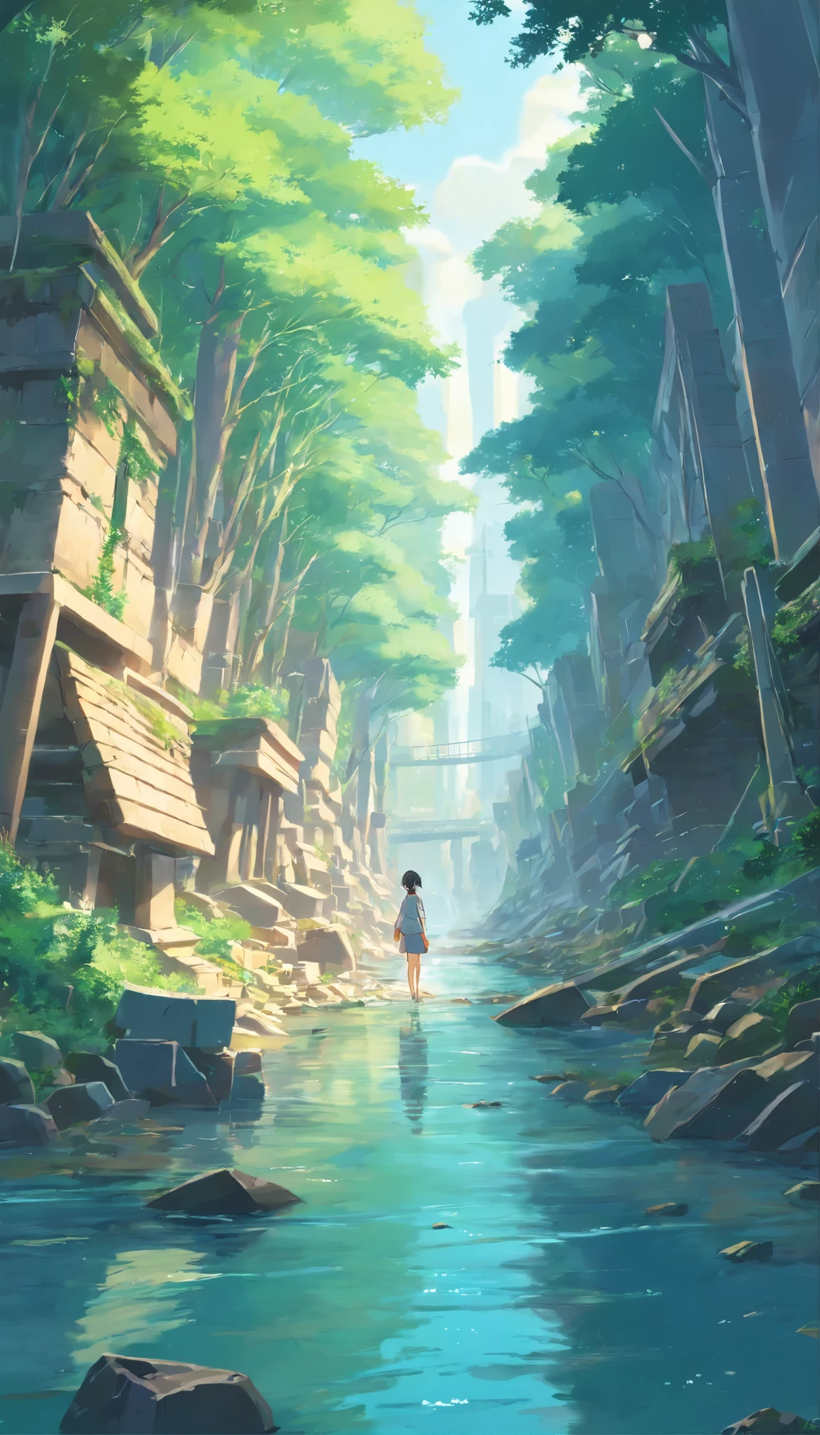 River of Destroyed Civilizations, nature has overtaken humans