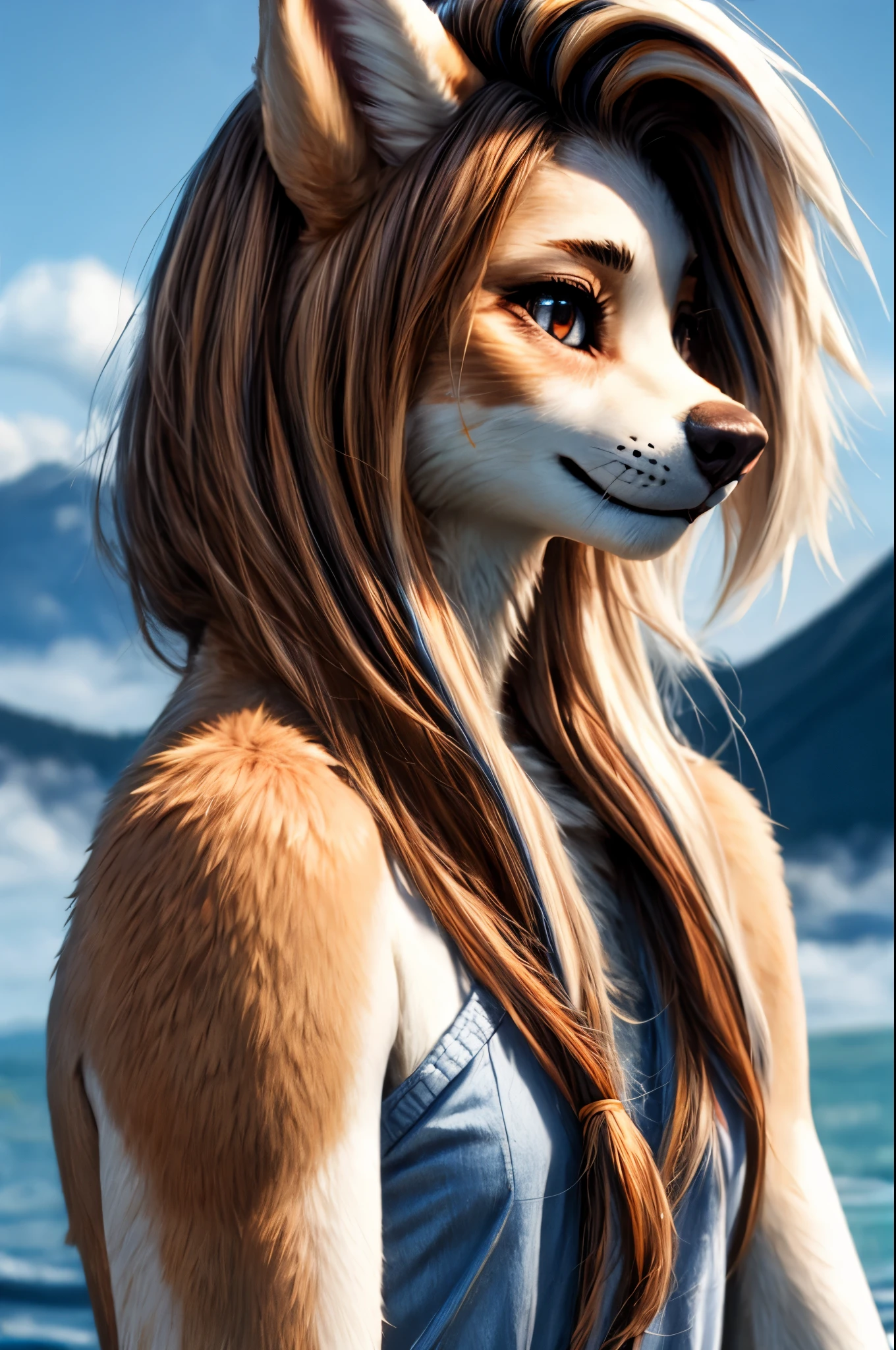 (((epic-Ultra-HD-details, epic-Ultra-HD-highlights, photo-same-realistic upscaled-resolution))) 1girl, kemono, ookami