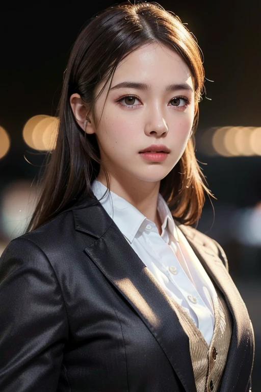 ulzzang-6500-v1.1, (Raw photo:1.2), (Photorealistic:1.4), Amazing insanely handsome man photo, Very detailed eyes and face, Beautiful detailed eyes, Incredibly ridiculous, Huge file size, Ultra detail, High resolution, Very detailed, Best quality, Masterpiece, ((Trendy clothes)), Reality, Real, Unity, 8k wallpaper, Light brown hair with short messy wind, wearing a suit, walking (beautiful countryside, (black suit) (Lighting - Fri: 1.2) Background details of foreground objects (Masterpiece: 1.2) (Photorealistic: 1.2) (Bokeh: 1.2) (Best Quality) (Color Grading) (Detailed Skin: 1.3) (Complex) (8k) (HDR) (Movie Lighting: 1.3) (Sharp Focus), Lustrous skin, facing forward