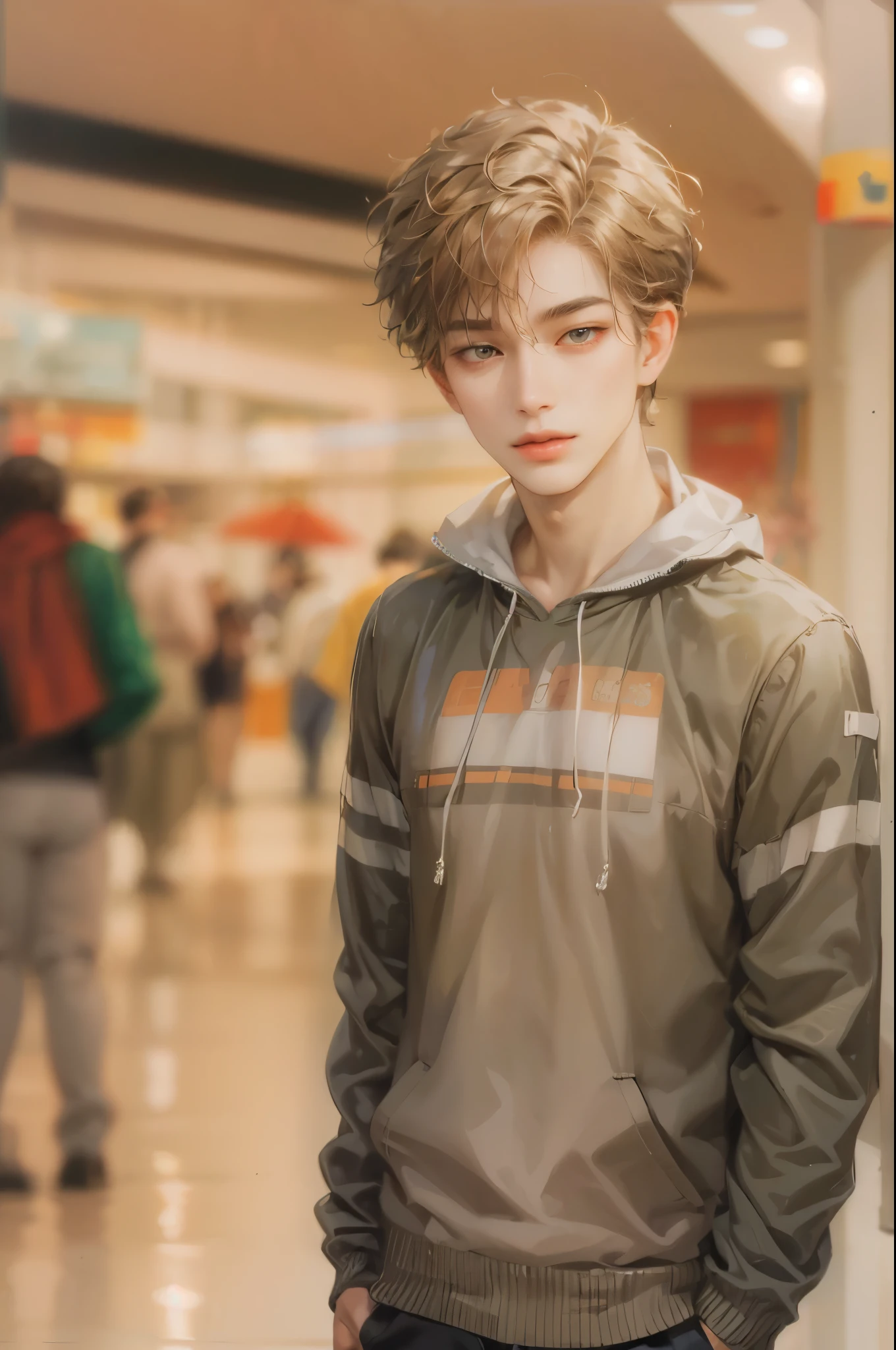 (masterpiece, top quality, best quality, official art, beautiful and aesthetic:1.2), boy, handsome, extreme detailed faces, (fractal art:1.3), colorful, highest detailed, (perfect face), shiny skin, HDR, cantarella, extremely detailed surroundings,