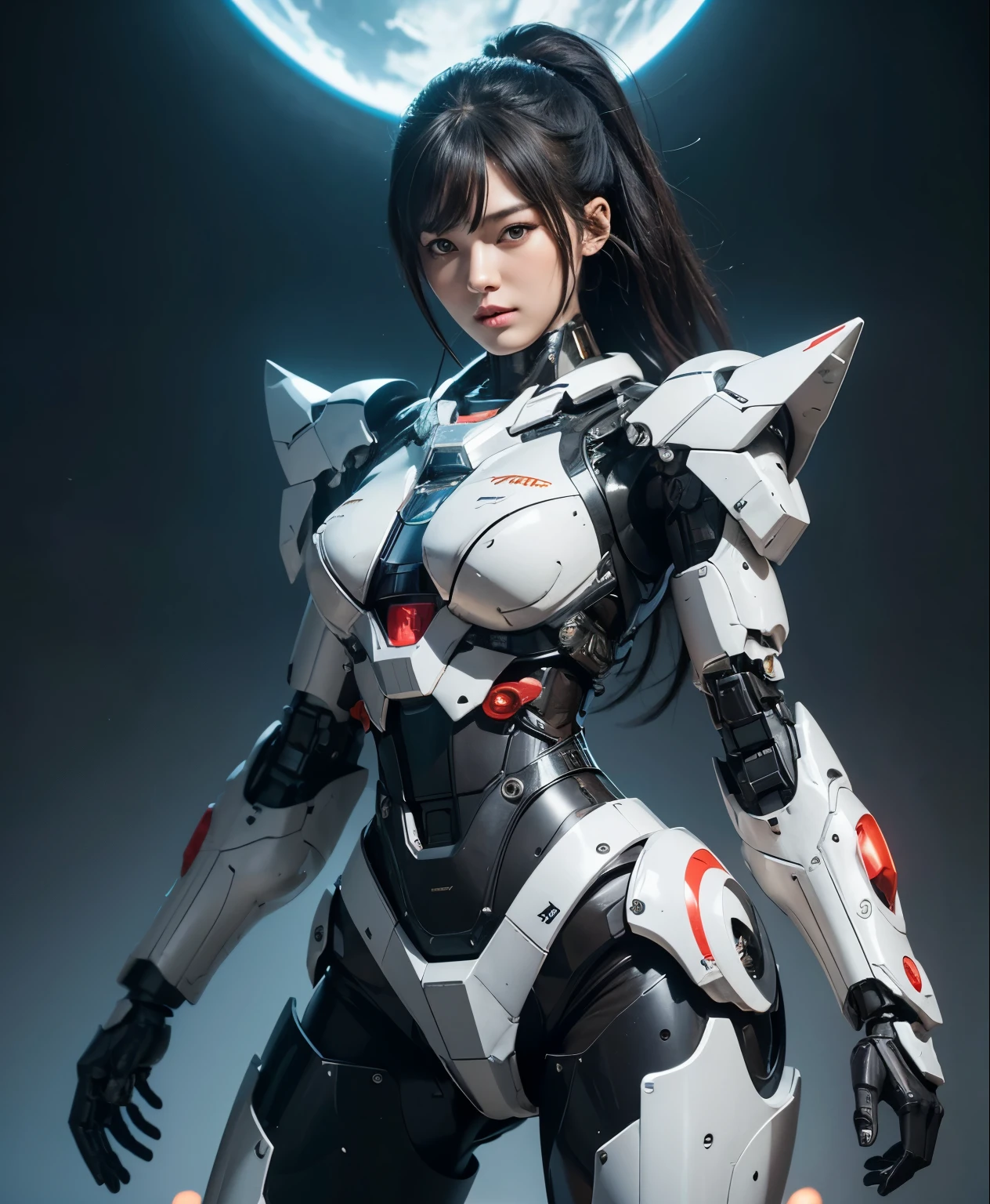 rough skin, Super detailed, advanced details, high quality, 最high quality, High resolution, 1080p, hard disk,(mecha queen),beautiful cyborg woman,Mecha cyborg girl,battle mode,Mecha body girl,She wears a futuristic mech