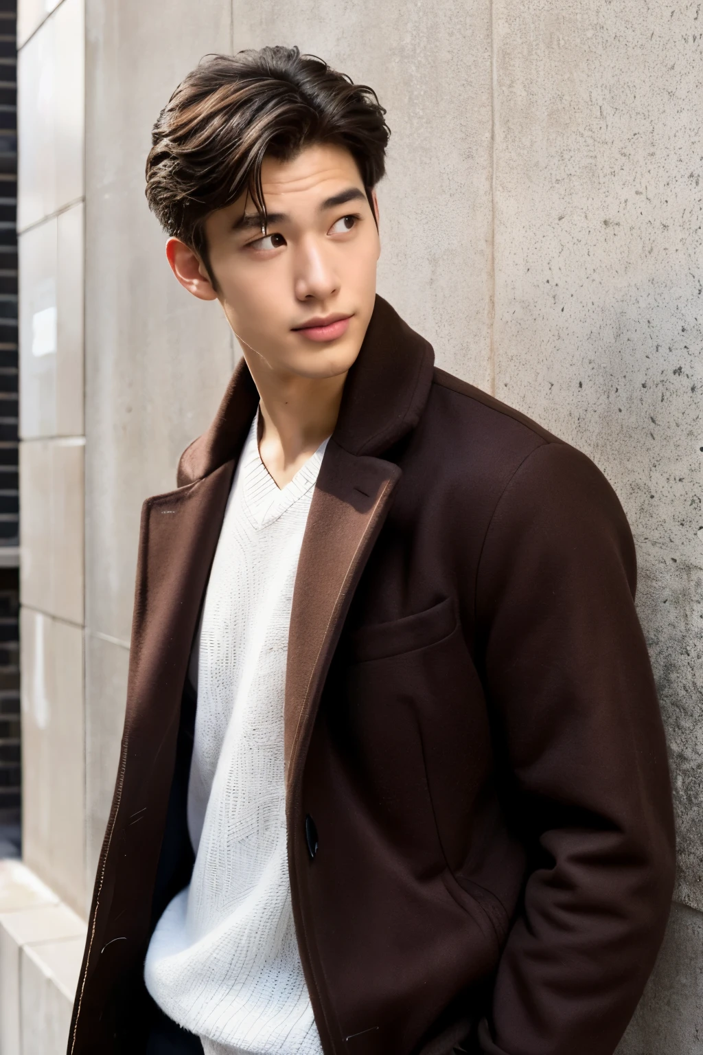 Handsome guy、refreshing、wearing clothes、30 generation men