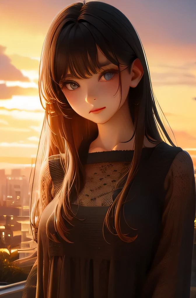 a girl,beautiful detailed eyes,beautiful detailed lips,extremely detailed eyes and face,longeyelashes,medium:oil painting,natural lighting,vibrant colors, full body