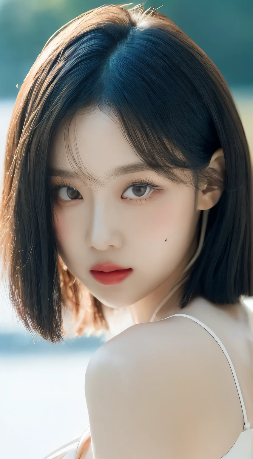(Browsing Caution:1,4),Mix 4, (8K, RAWphotograph, Highest quality, Tabletop: 1.45), (Realistic, Realistic: 1.37),illumination, night, プロのillumination, photographn mapping, Radio City, Physically Based Rendering, Gradient Brunette, 高品質のphotograph, High resolution, 1080P, (Detailed facial depiction), (Detailed description of the hand), (Delicate CG), Extreme light and shadow, Rich details, (Detailed facial features), (Highest quality), Look in front of you, Highly detailed face, Highly detailed lips,  超High resolution, (truth: 1.4), photograph, 1 Girl, [(sad)],  , Thin limbs, movie, Cool pose, I Cup, Highest qualityな完璧なボディ, photographのような, (1 Girl: 1.3), Perfect balance, (Huge, Perfect breasts, Areola),(Realistic, Realistic:1.37),One Girl, Cowboy Shot,Professional Lighting, Photon Mapping, Radio City, RAWphotograph、(Realistic:1.4)、Octane Rendering、Complex 3D rendering with ultra-detail, Studio Soft Light, Rim Light, Crisp details, Super detailed, Realistic skin texture, detailed aspects, Beautiful details in the eyes, Highly detailed CG Unity 16k wallpaper, Compensate, (Detailed Background:1.2),Highest quality, 超High resolution, Tabletop, One Girl, One Girl,alone, Upper Body,Show Viewer, White Background, Multicolored Hair, Compensate , Lips parted, Black Lips, eyeliner, Gothic, Goth Girl,((Light on the face:1.2)),((movie照明:1.2)),(Photorealism:1.4),((30 piercings in left ear)),((necklace)),((A woman who is always smiling)),((nightのプールサイド:1.4)),((Facial lighting:1.1)),((Face close-up:1.2)),((Delicately draw the face:1.2)),(Very short bob hair:1.5),,(((Completely naked))),(((nsfw)))