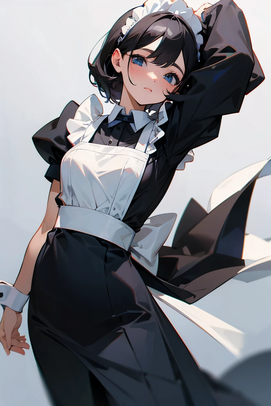 Girl, maid clothes 