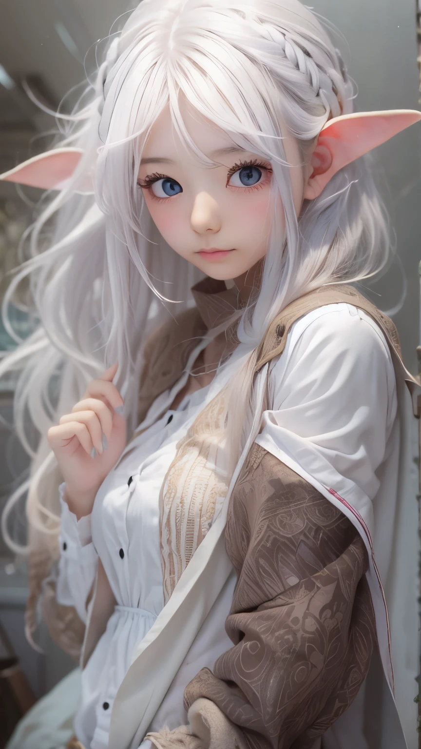 girl, goblin, white silk, sorrow, second move