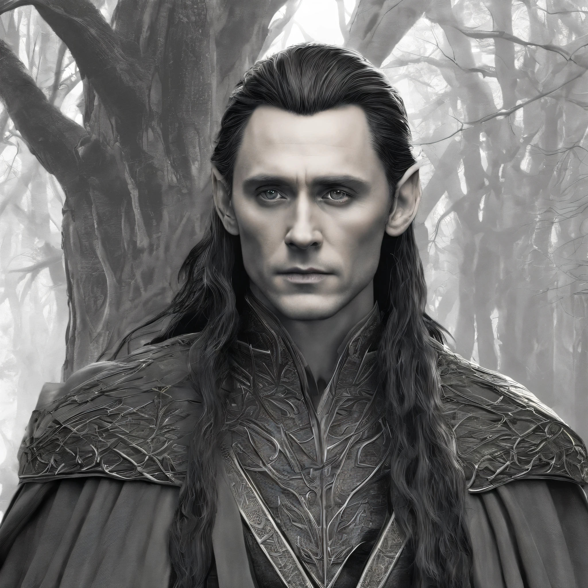 Elven Mage, Tom Hiddleston as Elrond from Lord of the rings, high elf, elf mage
