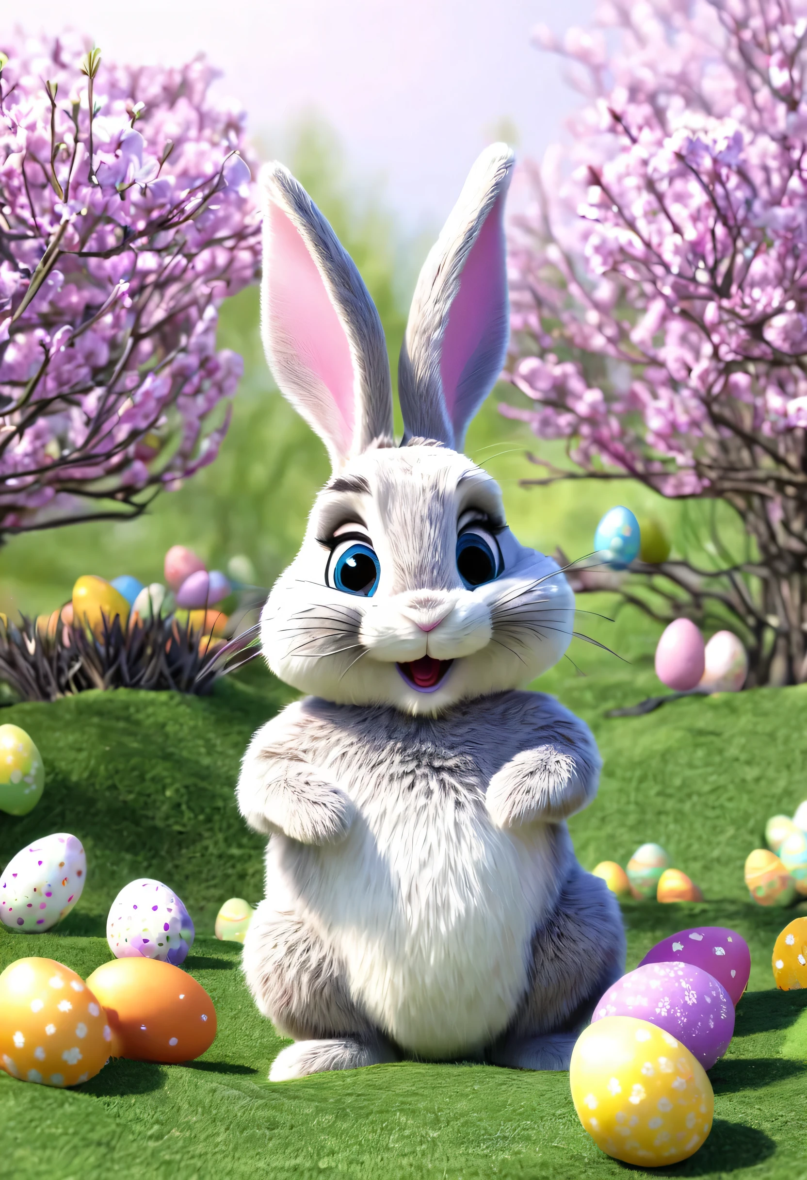 Easter bunny animation