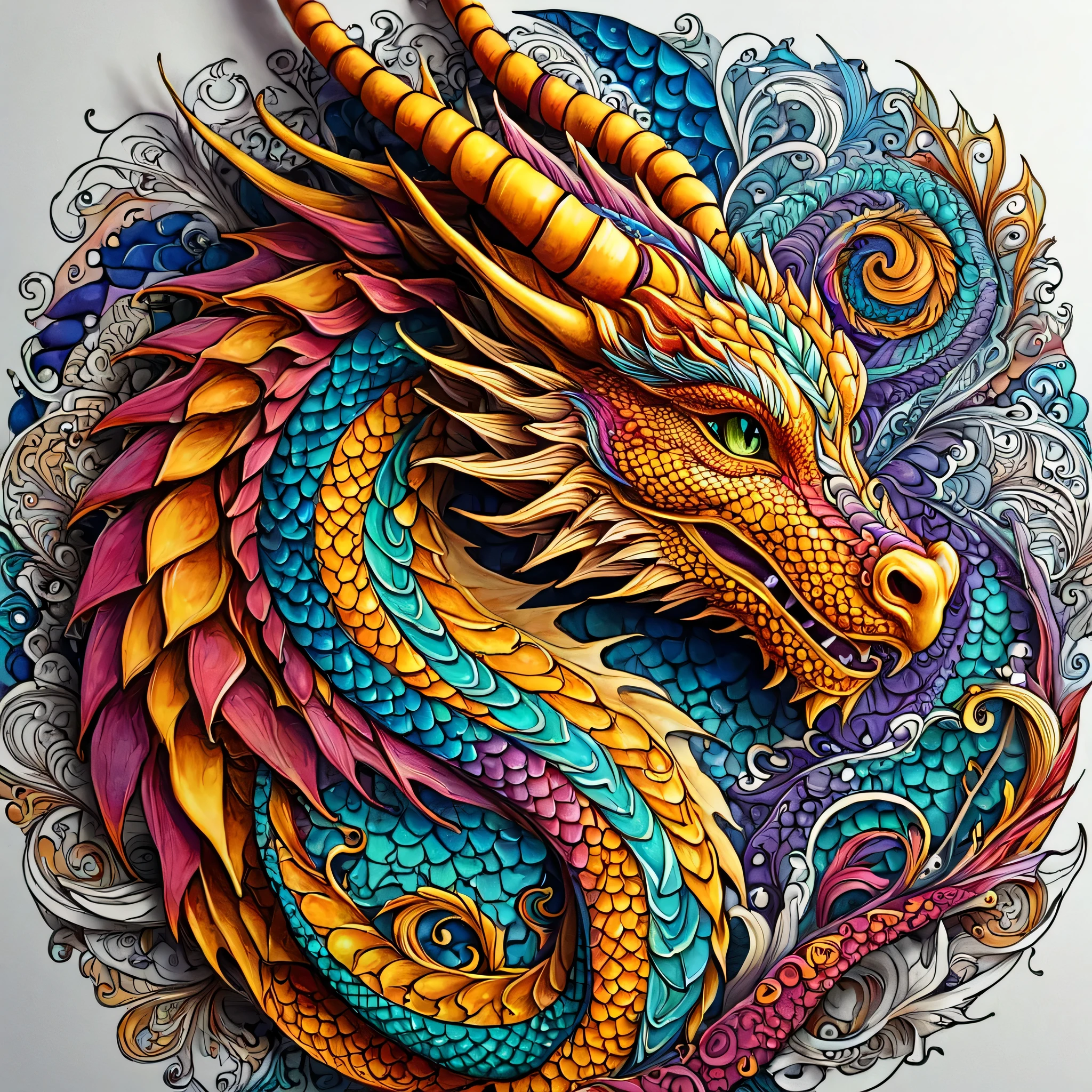 Dragons, warriors, magicians and healers,Dungeons & Dragons worldview,Light and shadow,Image for game introduction,dynamic,dragon vs human,masterpiece,best masterpiece,highest quality,rendering,rich colors,cast colorful spells,dream-like,Detailed details,In detail,,Bright colors,beautifulLight and shadow,magic,dream-like,Inspiration,beautiful,rendering,colorful,wonderful,particles of light,get used to it,masterpiece,best masterpiece,Art work using light,Artistic,get used to it,
