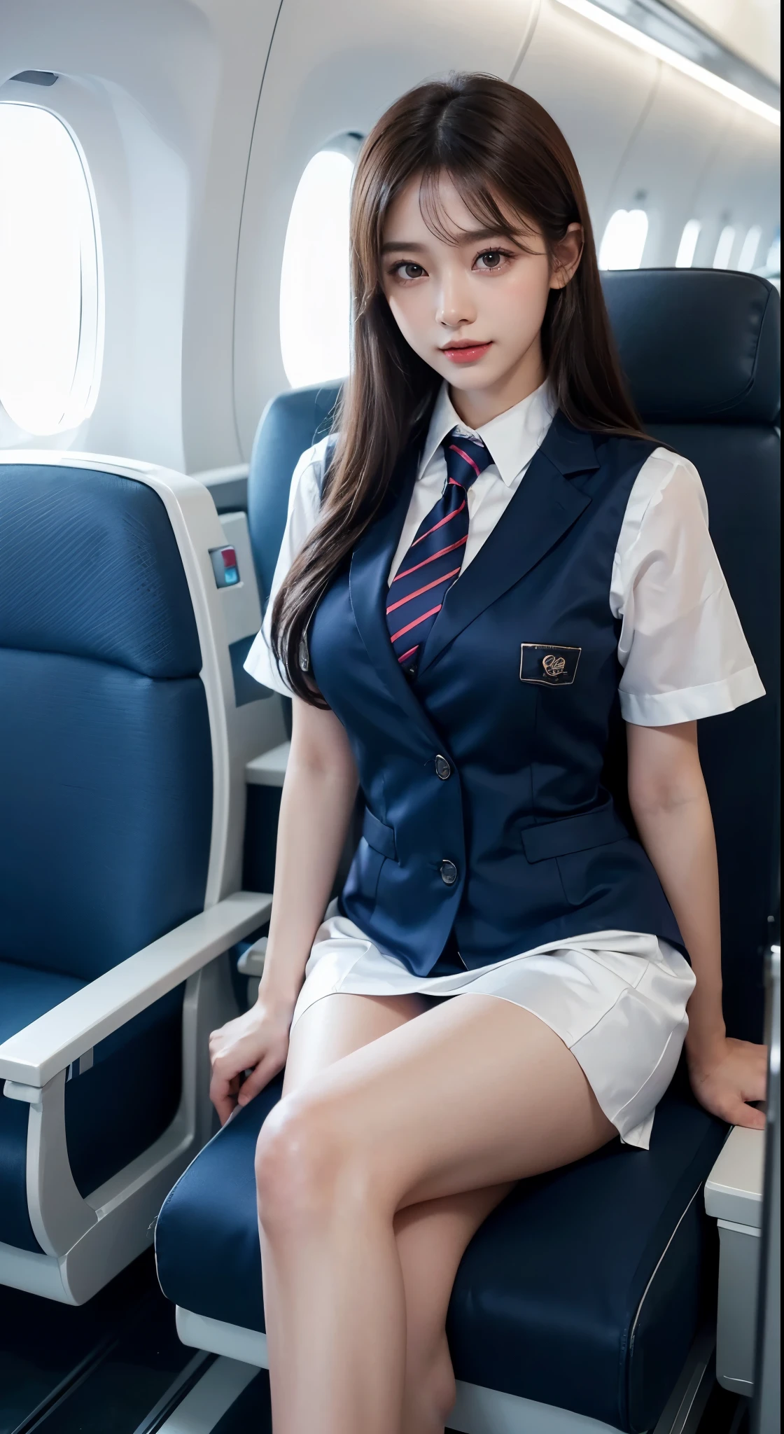 8k, masterpiece, RAW photo, best quality, photorealistic, extremely detailed CG unity 8k wallpaper, Depth of field, Cinematic Light, Lens Flare, Ray tracing, (extremely beautiful face, beautiful lips, beautiful eyes), intricate detail face, ((ultra detailed skin)) 1girl, ((Beautiful Silky satin Violet T-shirt )), ((Beautiful Silky satin Violet Above knee length skirt)), in the dark, deep shadow, pretty korean girl, kpop idol, 1 girl, (very slim slender fit-muscled body:1.3), ((looking at viewer)),(big smile:1.3), (fashion city night, dark night, (neon sign), (blurred background), fashion street night),(without people in the background:1.3), beautiful earrings, bracelets, necklace, pantyhose, clear eyes, (pale skin), (big eyes), face forward, ((upper body shot)), (looking at viewer:1.3) very slim, medium breasts, (Ultra-realistic, gazing at viewer), (hight resolution), (8K), (ighly detailed), (Brown hair, short-hair), (Show the navel), (Slim body)