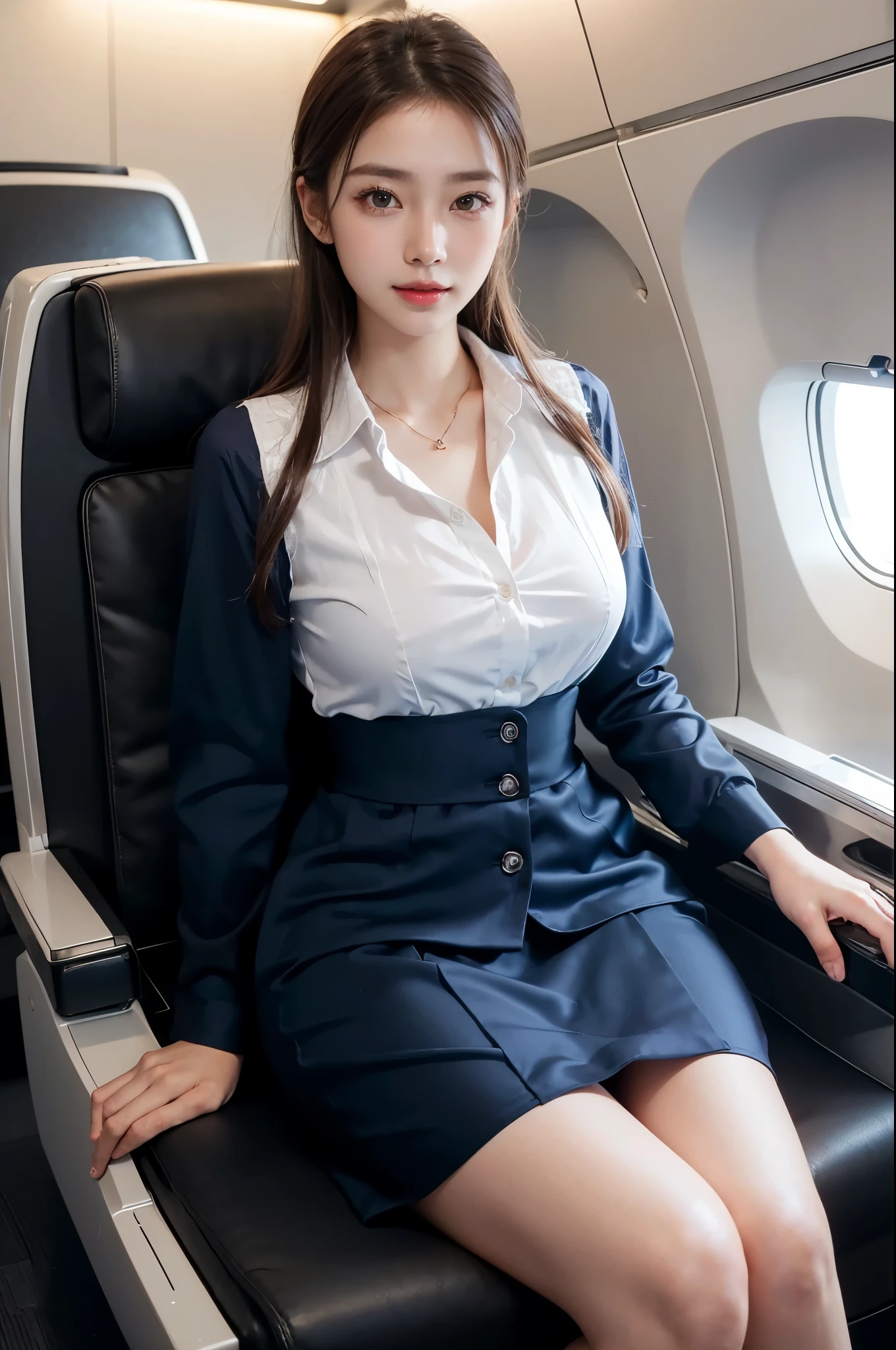 8k, masterpiece, RAW photo, best quality, photorealistic, extremely detailed CG unity 8k wallpaper, Depth of field, Cinematic Light, Lens Flare, Ray tracing, (extremely beautiful face, beautiful lips, beautiful eyes), intricate detail face, ((ultra detailed skin)) 1girl, ((Beautiful Silky satin Violet T-shirt )), ((Beautiful Silky satin Violet Above knee length skirt)), in the dark, deep shadow, pretty korean girl, kpop idol, 1 girl, (very slim slender fit-muscled body:1.3), ((looking at viewer)),(big smile:1.3), (fashion city night, dark night, (neon sign), (blurred background), fashion street night),(without people in the background:1.3), beautiful earrings, bracelets, necklace, pantyhose, clear eyes, (pale skin), (big eyes), face forward, ((upper body shot)), (looking at viewer:1.3) very slim, medium breasts, (Ultra-realistic, gazing at viewer), (hight resolution), (8K), (ighly detailed), (Brown hair, short-hair), (Show the navel), (Slim body)