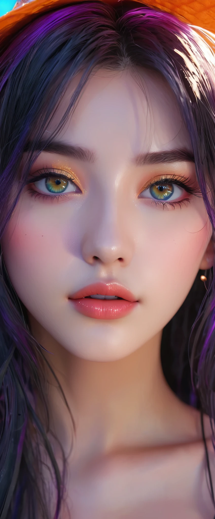 (best quality,8k,ultra-detailed),Anime,(beautiful detailed eyes:1.1,beautiful detailed lips:1.1),(seductive and charming:1.1),(sexy 19-year-old:1.1),(witch:1.1),(revealing bikini),(seductive pose),(magical atmosphere),(colorful vibrant colors),(soft lighting),(stunning background),(long flowing hair),(well-defined facial features),(mysterious ambiance),(captivating gaze)