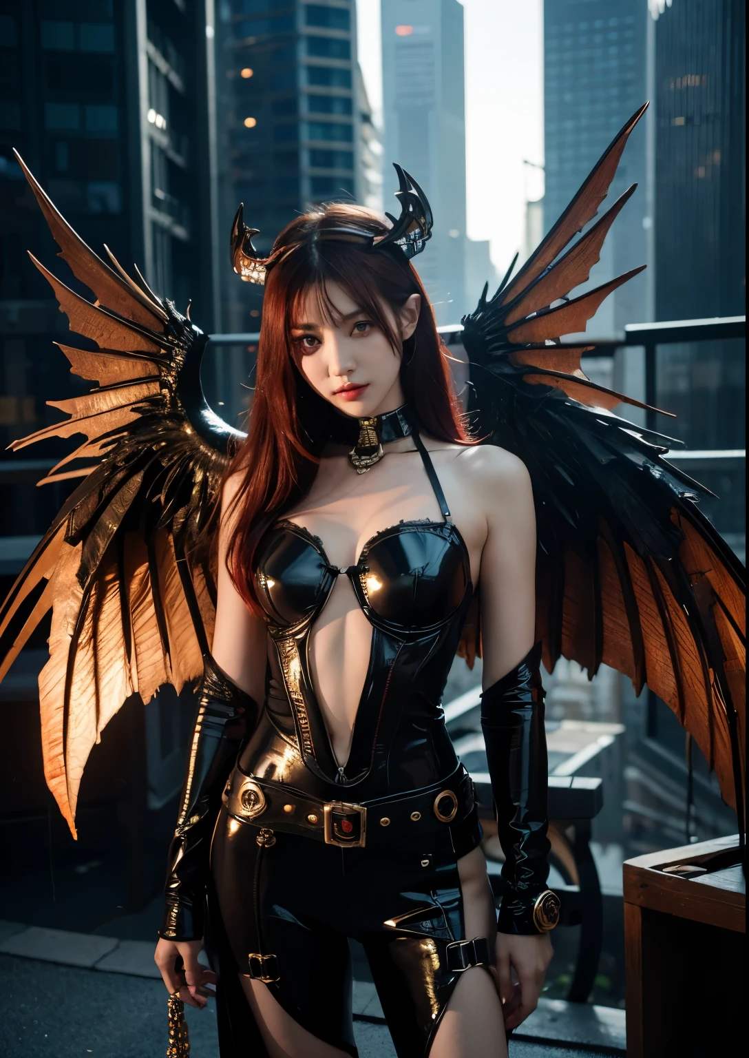 Detailed image quality，Pandora's box， wing, succubus theme，the fallen angel，Excellent，scary，secret terror，tentacle，have eyes，The Uncanny Valley effect，little beast blood moon，Skeleton skeleton，vampire，hell fire，dark queen，哥特vampire