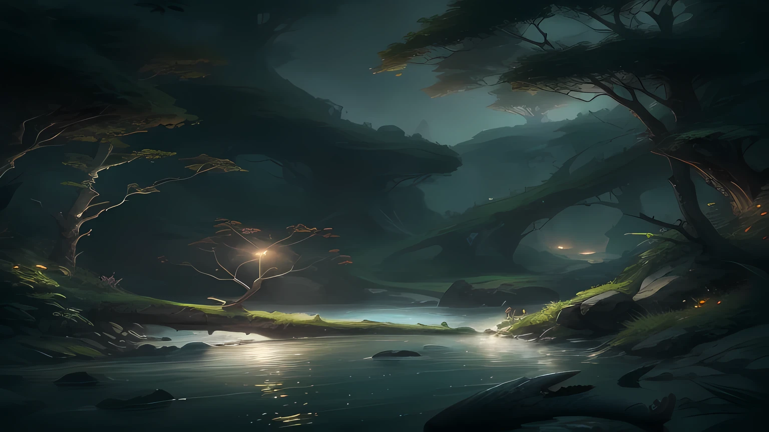 （（best qualtiy））， （（tmasterpiece））， （A detailed：1.4），Enhanced dynamic perspective，jungles，nighttime scene，starrysky，（darkly：1.4），，There are crocodiles in the water，（Adventurer backpack），（weeds），florals，（（（adventurer clothing））），super-fine，Works of masters，high qulity，8K resolution，depth of fieldovie lighting，Epic shooting，high qulity，super-fine，Detailed pubic hair，Accurate，Cinematic lighting，