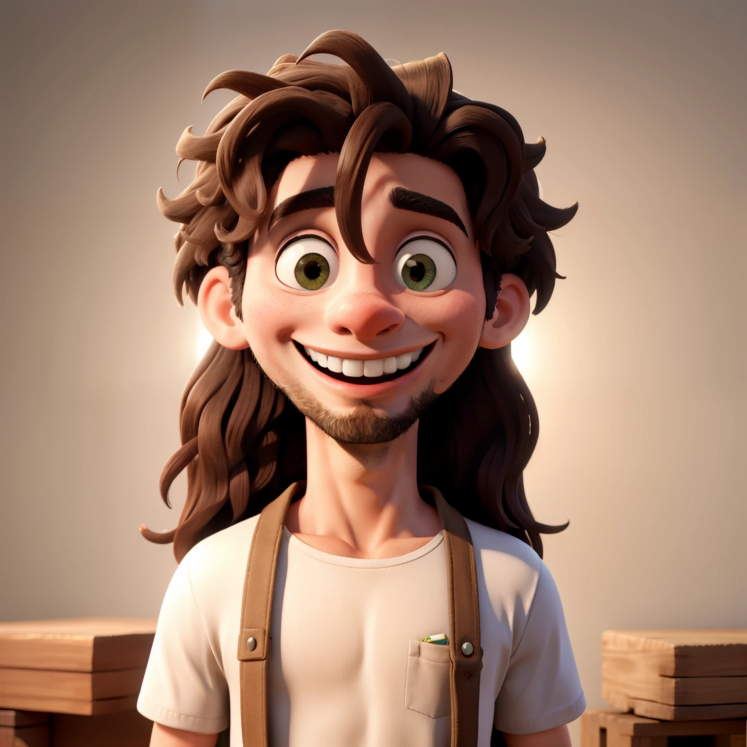 Jesus Cristo sorrindo