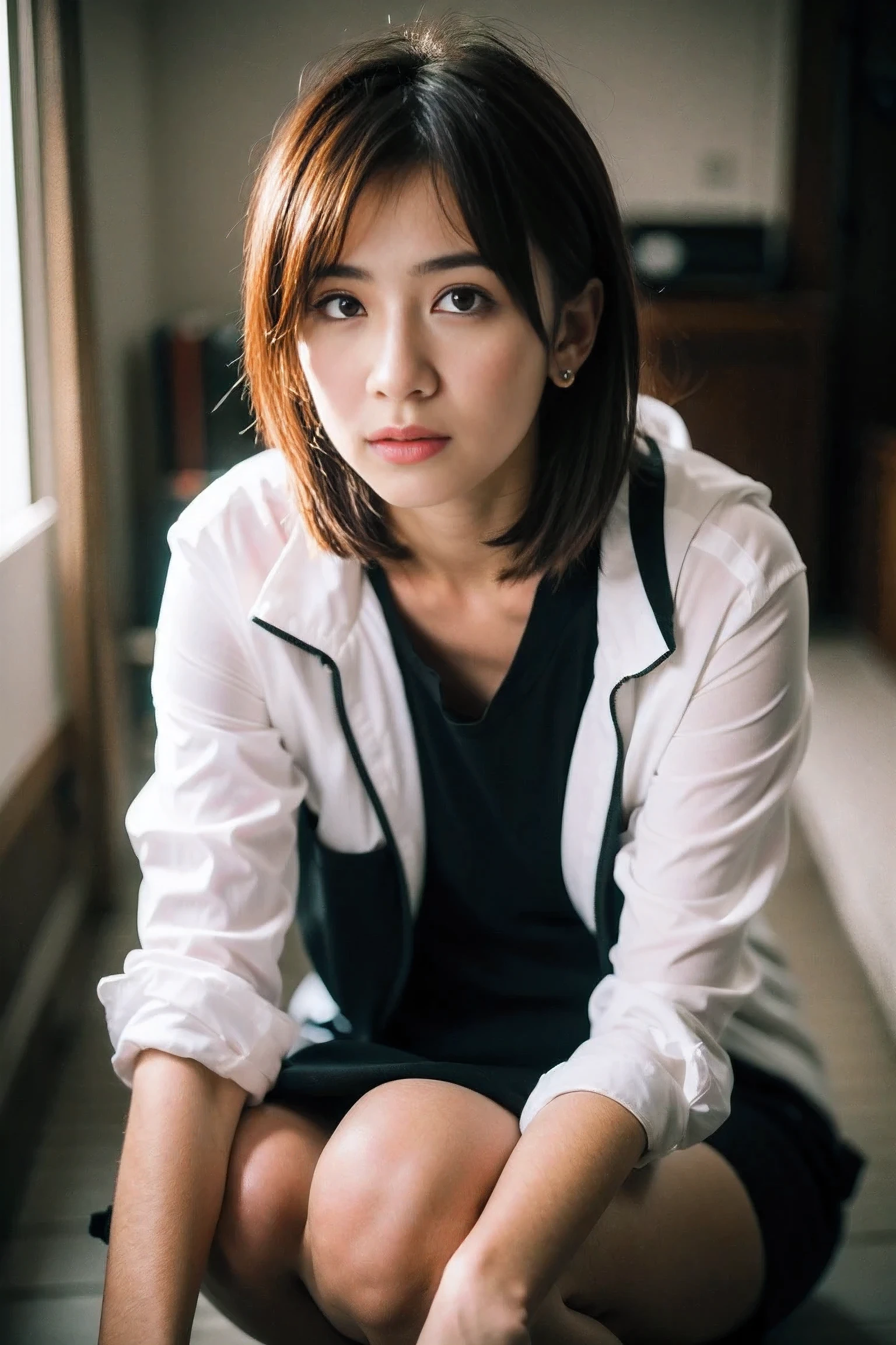 Realistic Photography, 8k , Beautiful female , cool girl